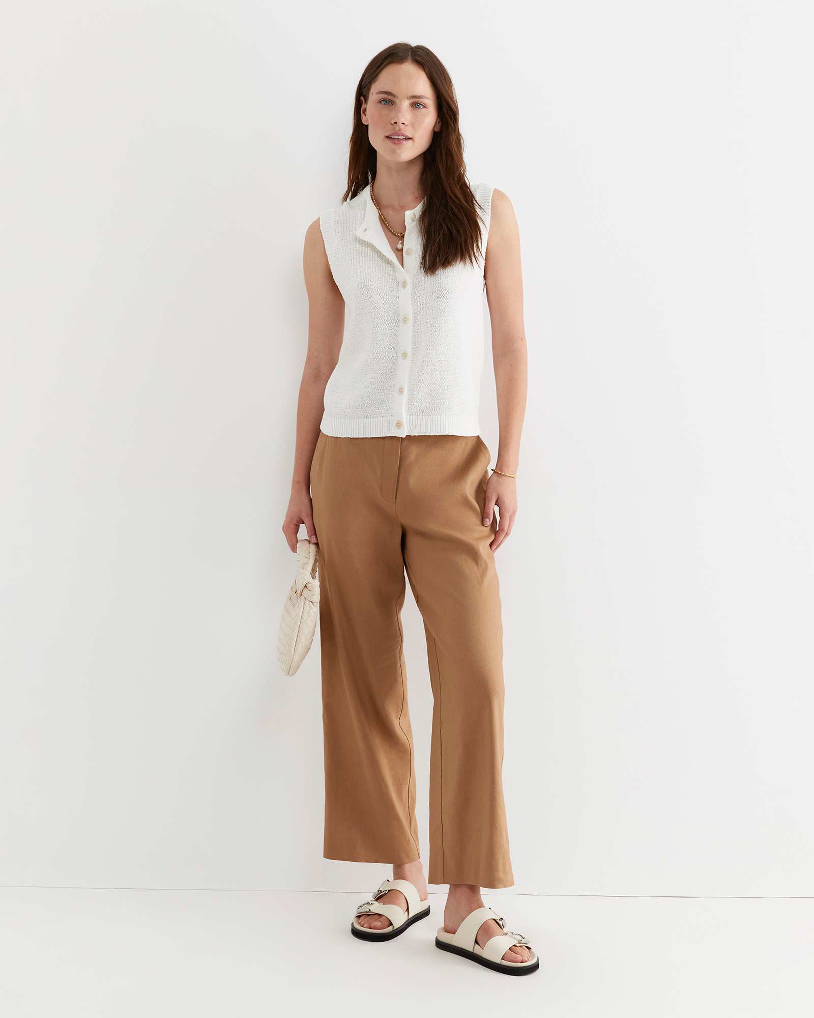 Josie Tape Yarn Vest