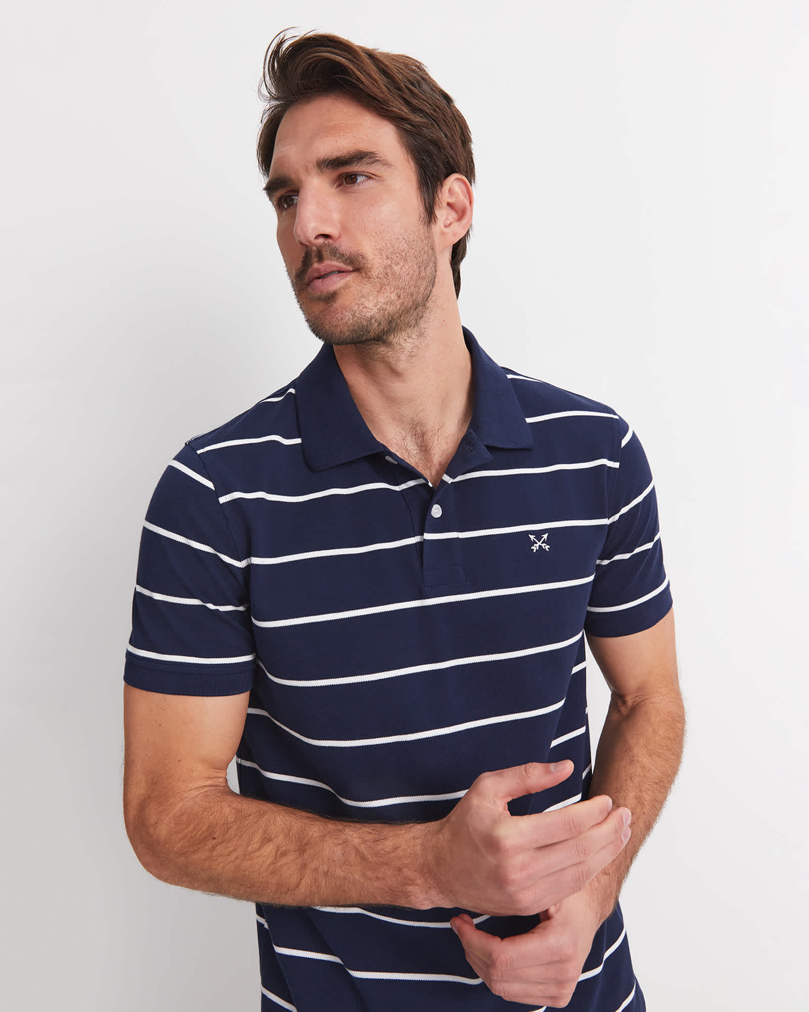 David Stripe Polo