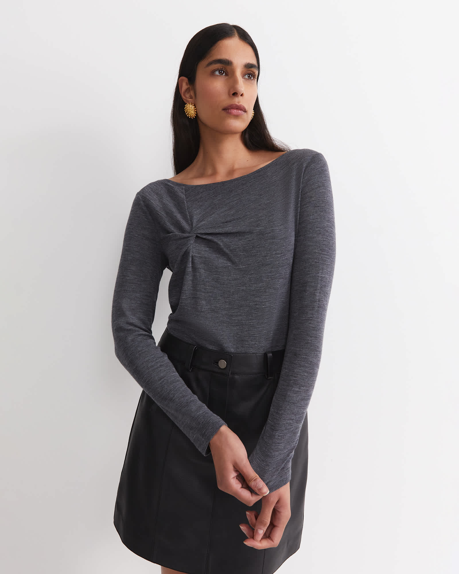 Gigi Babywool Twist Top