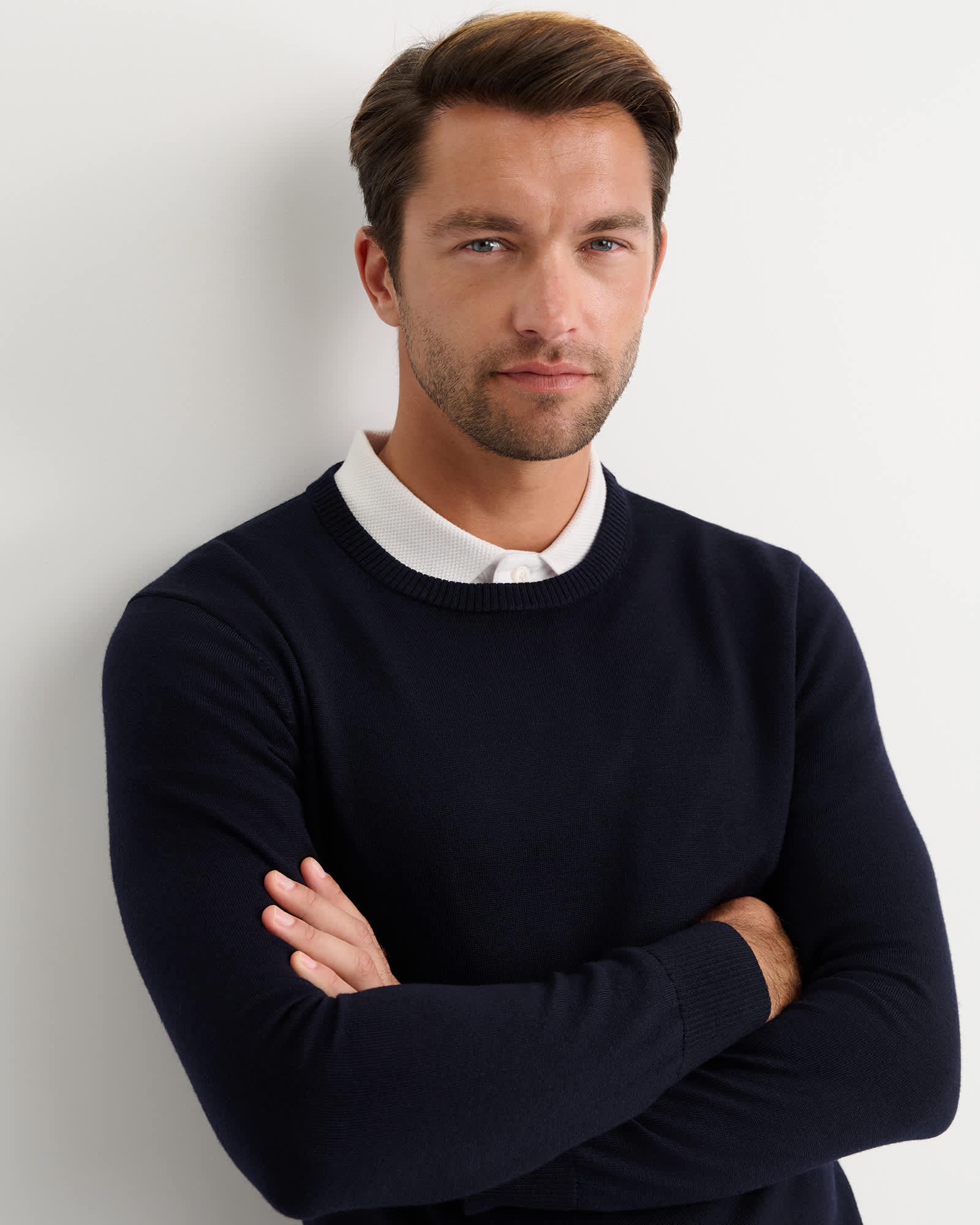 Merino Crew Neck Knit