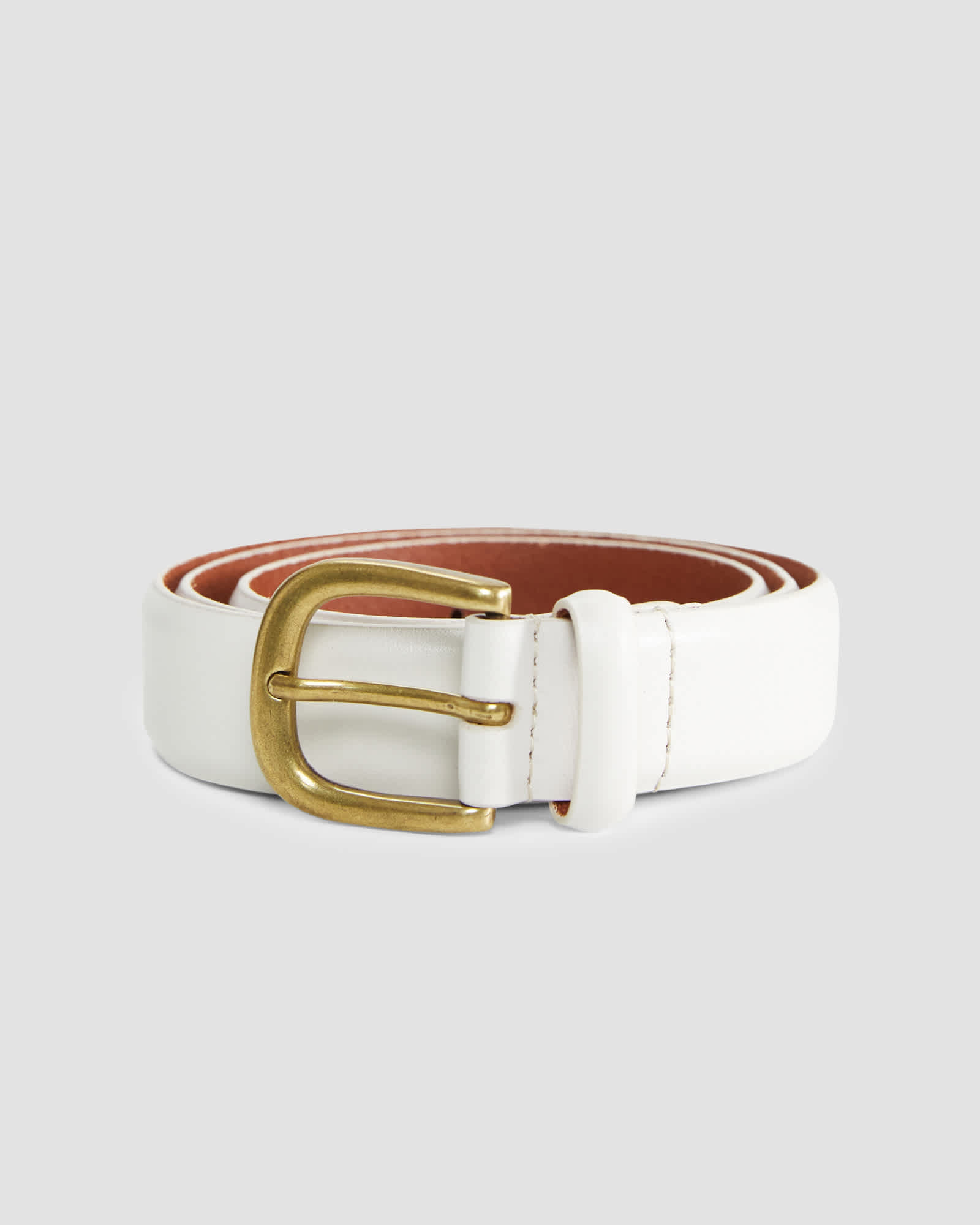 Lara Buckle Leather Belt