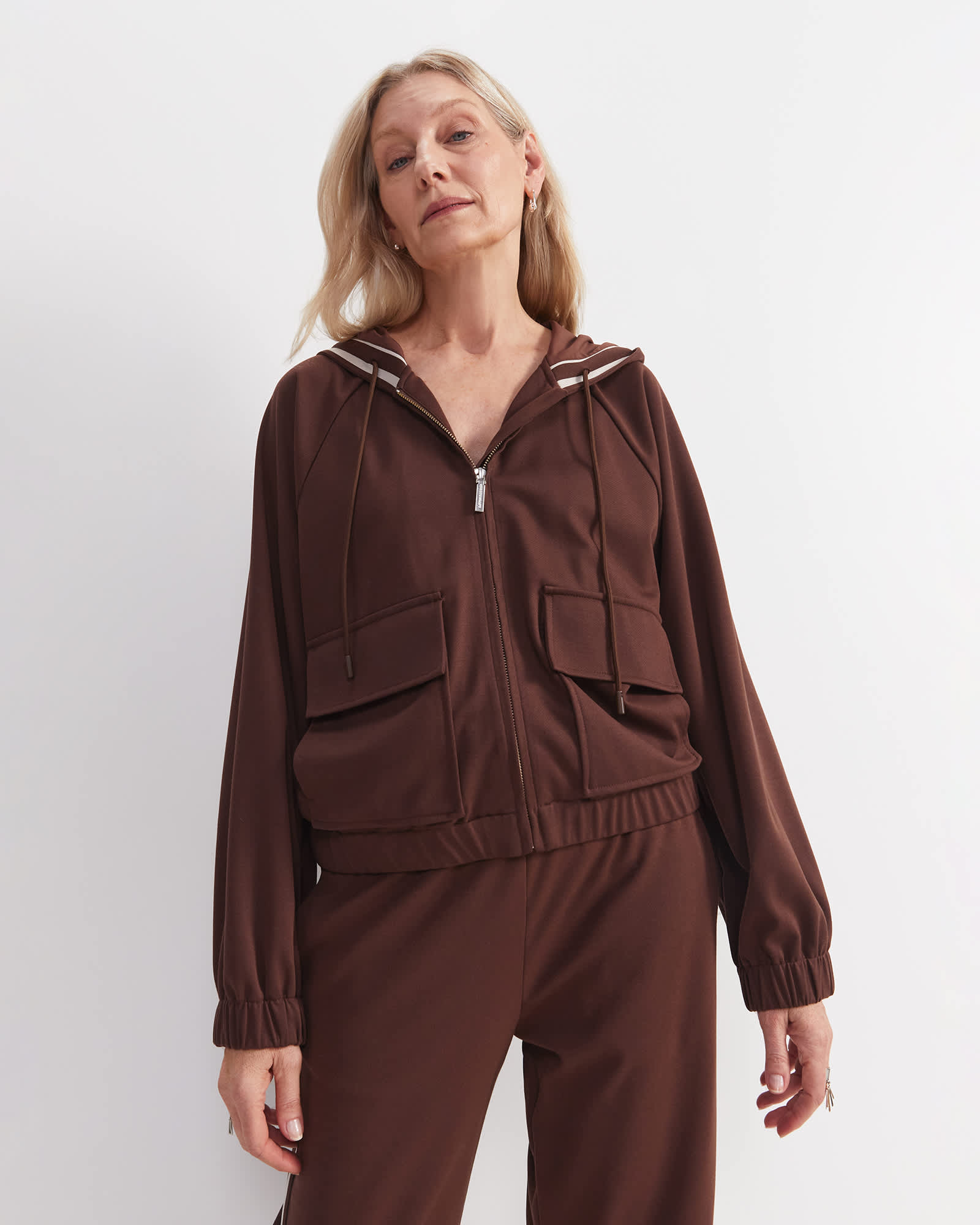 Misha Hooded Track Jacket