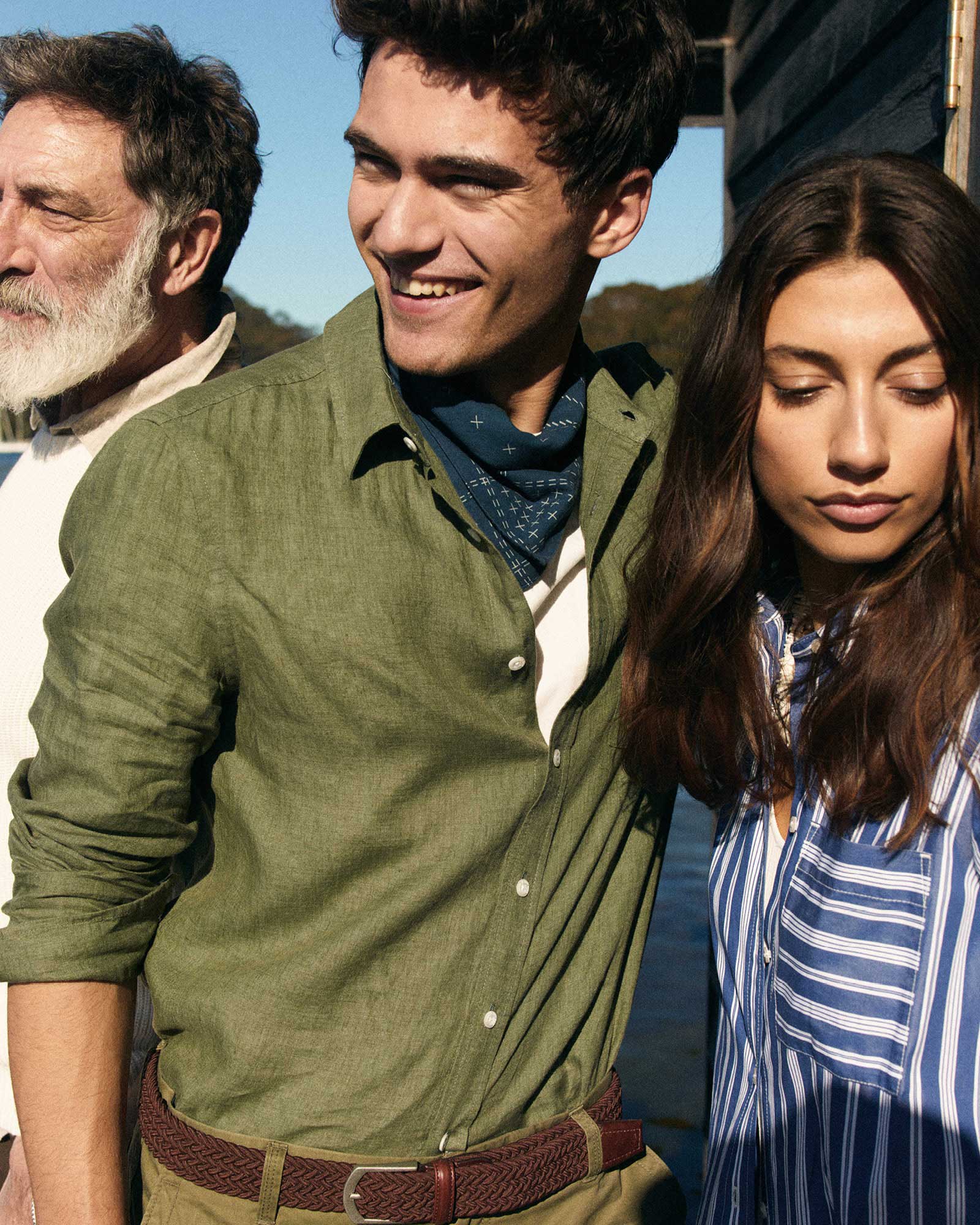 Linen Long Sleeve Delave Shirt