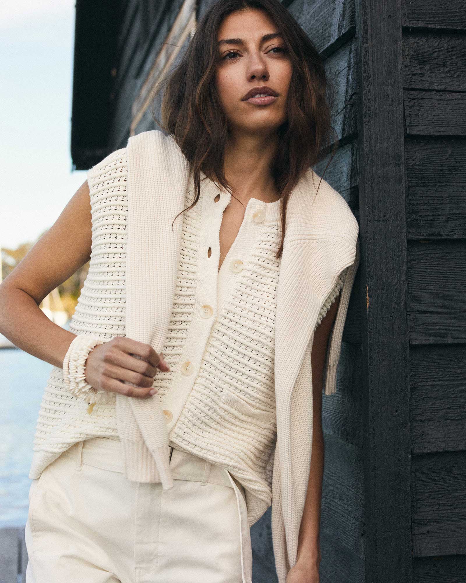 Crochet Relaxed Vest