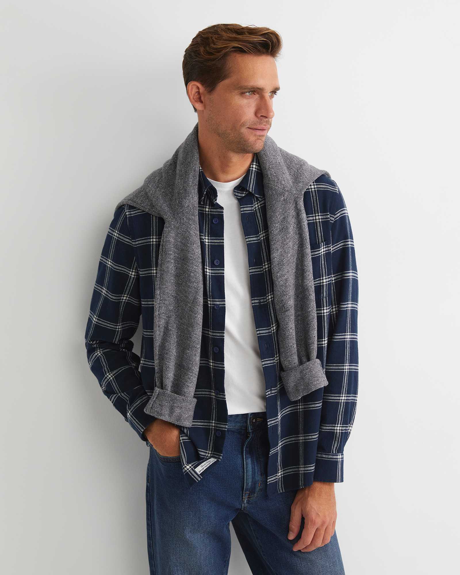 Davis Long Sleeve Check Shirt