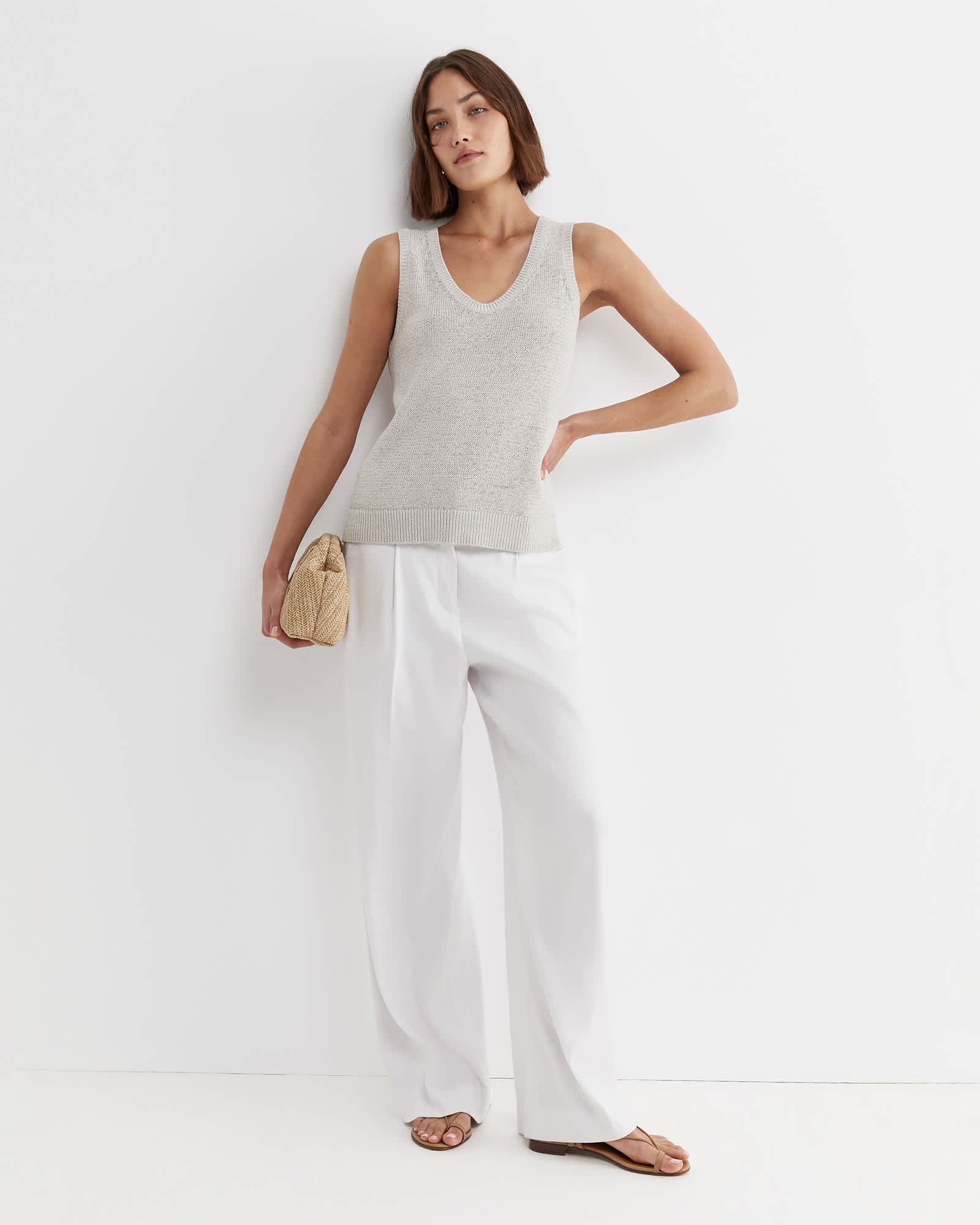 Josie Tape Yarn Singlet