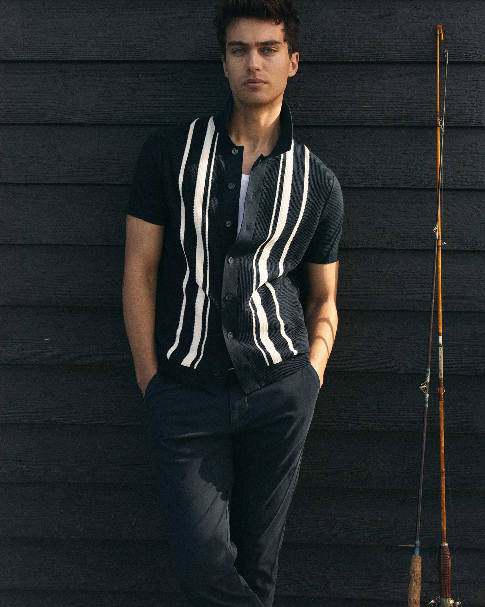 Ethan Stripe Short Sleeve Shirt