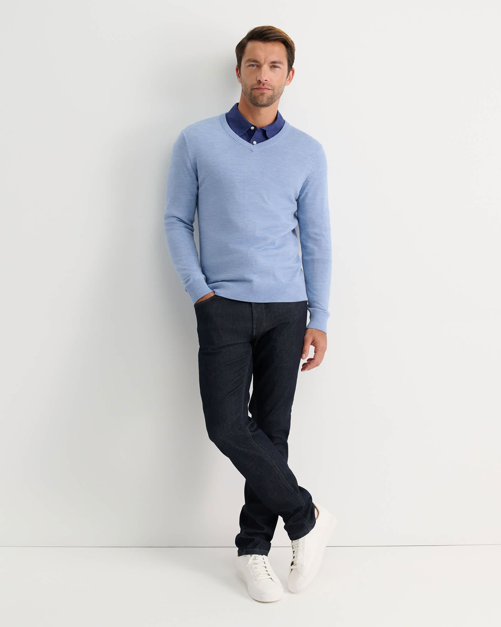 Merino V-Neck Knit