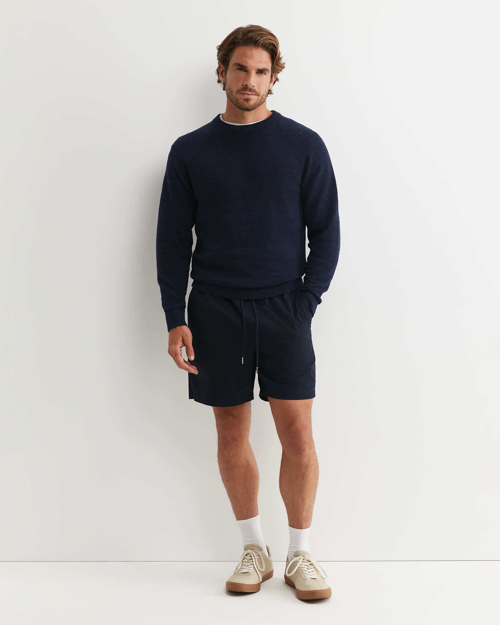 Riley Raglan Crew Neck Knit