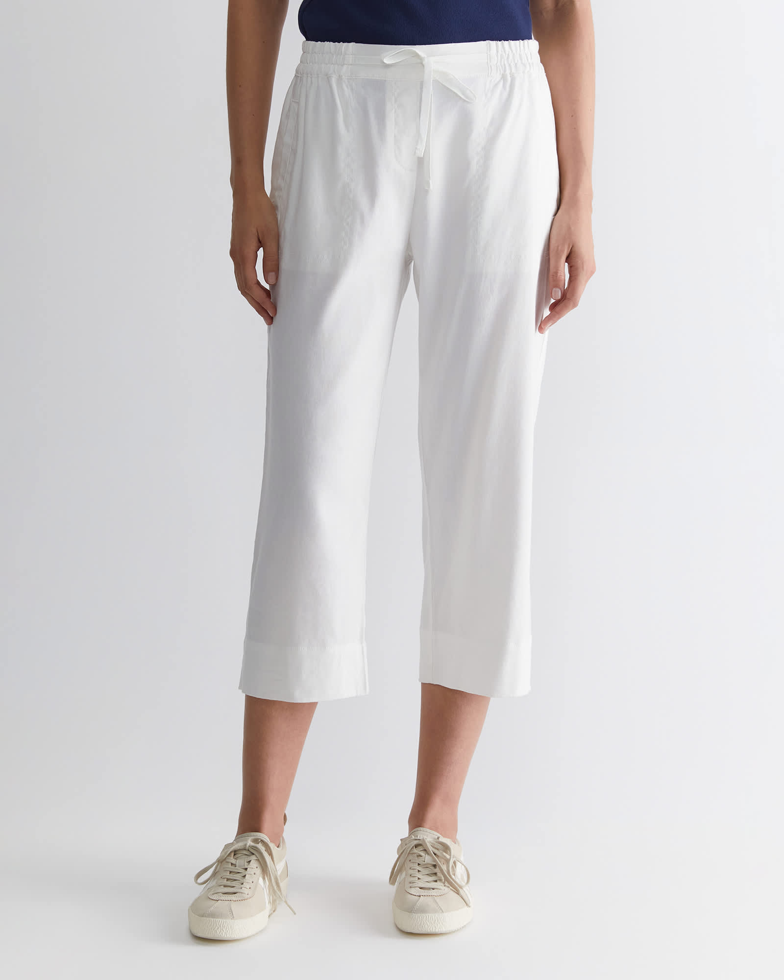 Rosa Crop Linen Pant