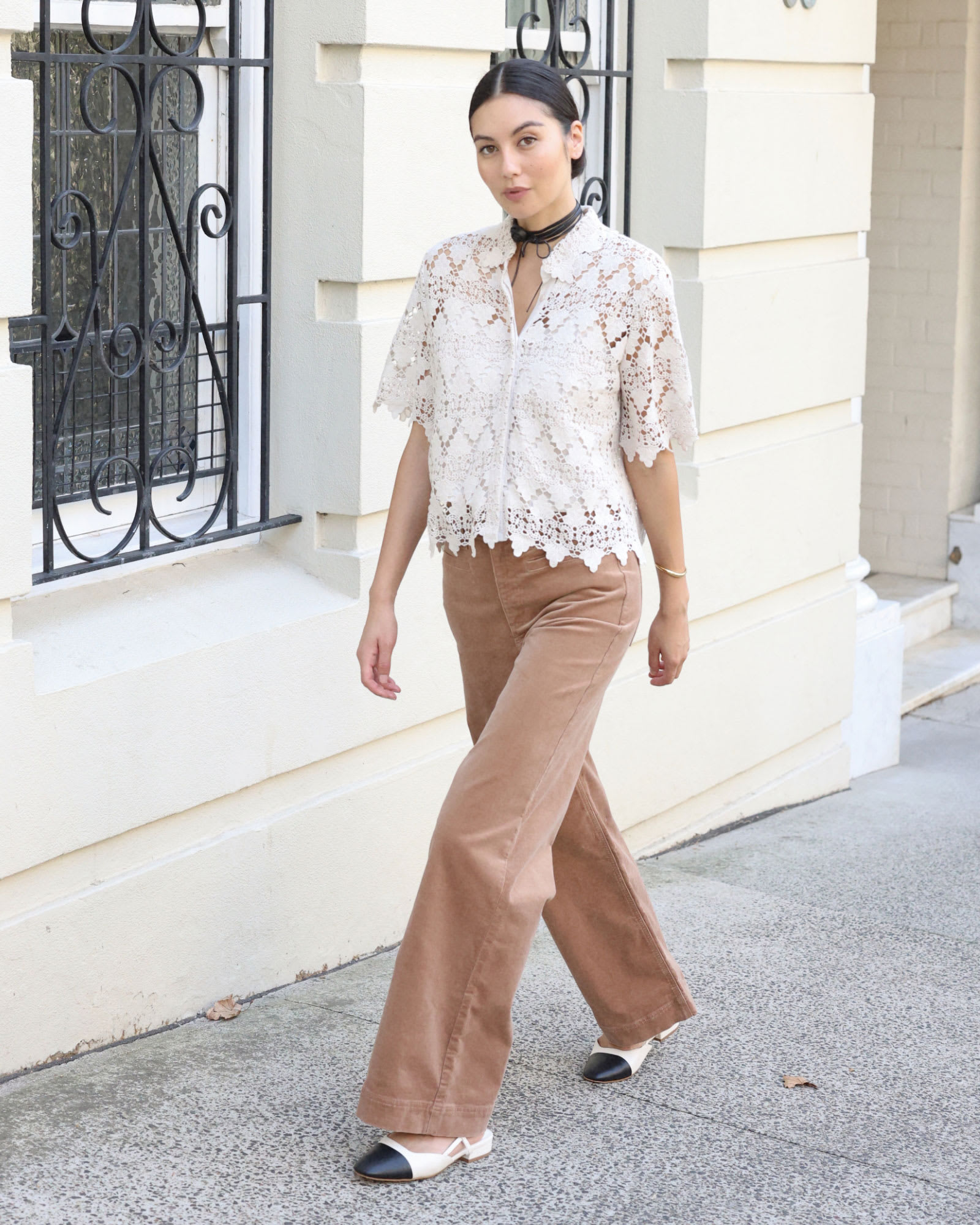 Cleo Cord Wide Leg Jean