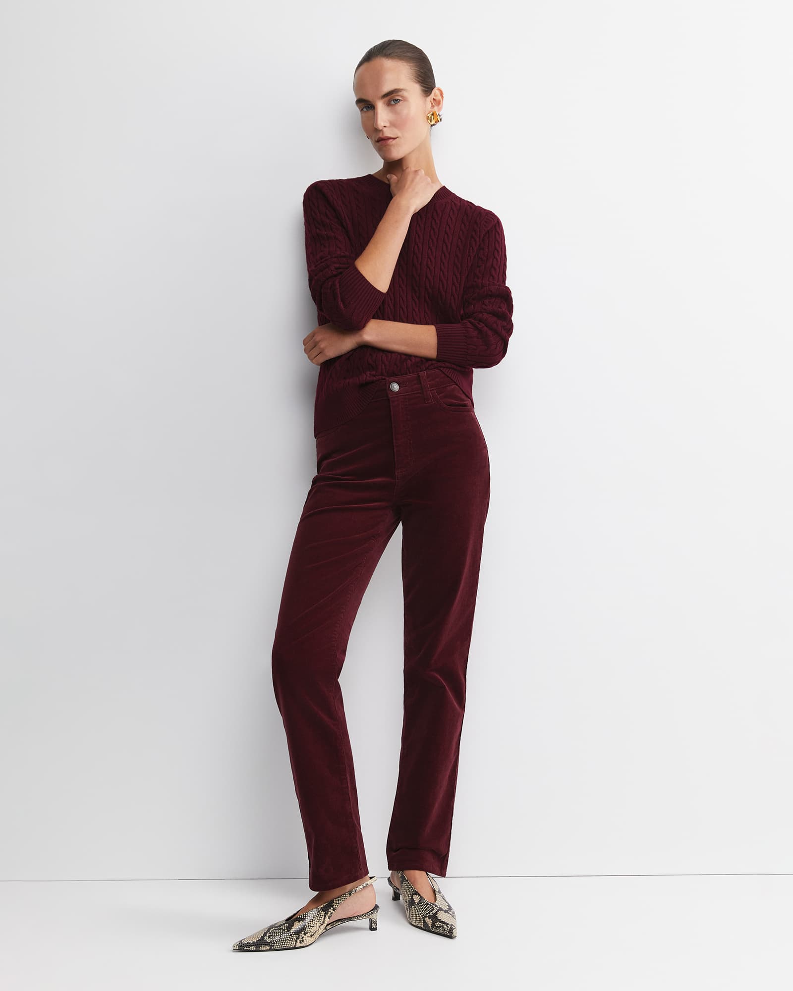 Cleo Straight Cord Jean