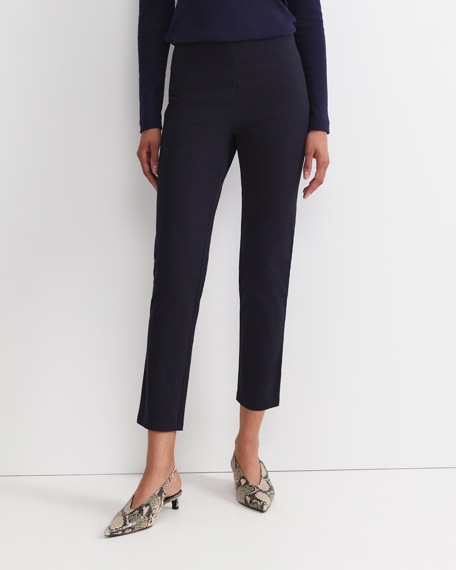 Felicity Flat Front Slim Pant