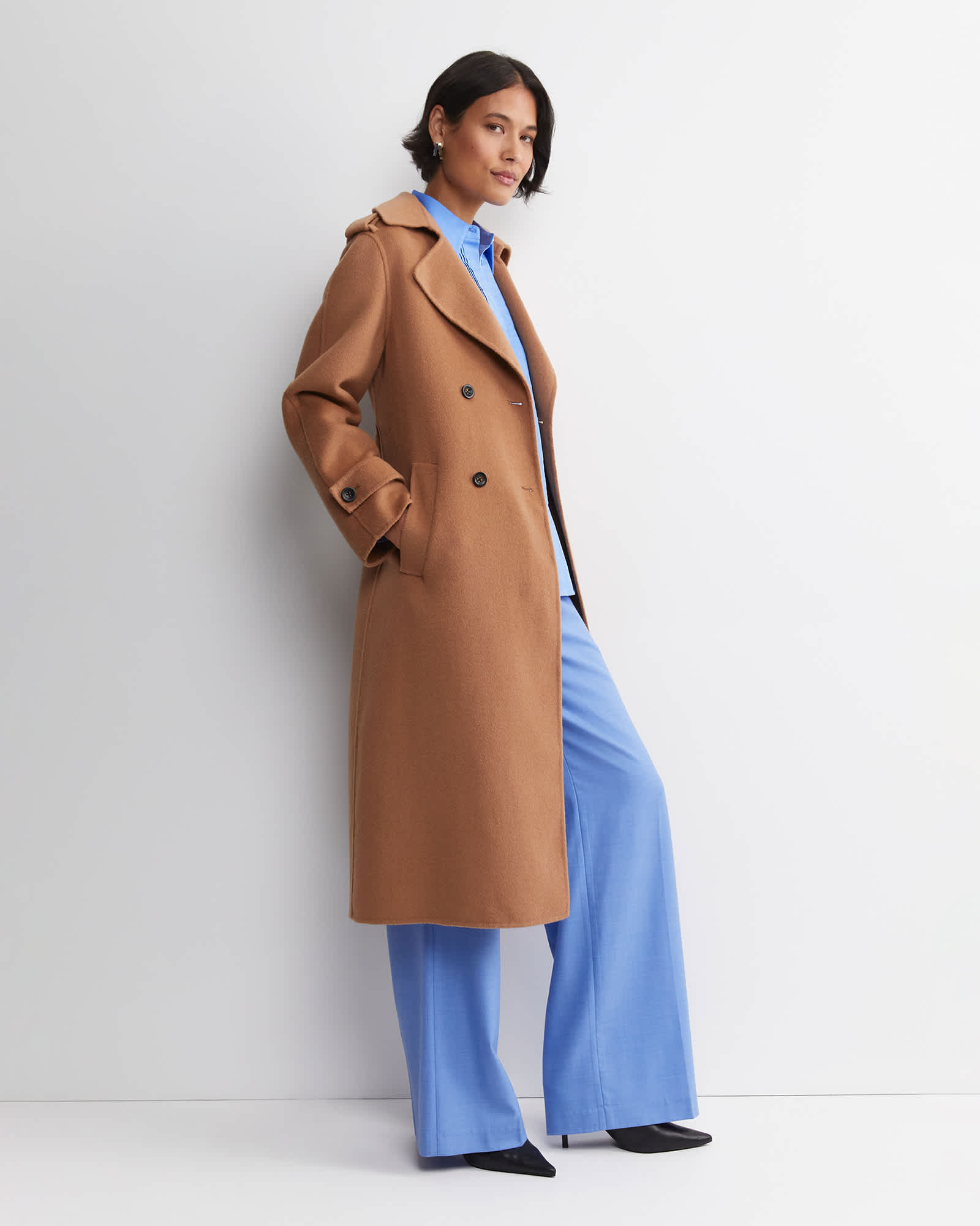 Martha Double Breasted Trench Coat