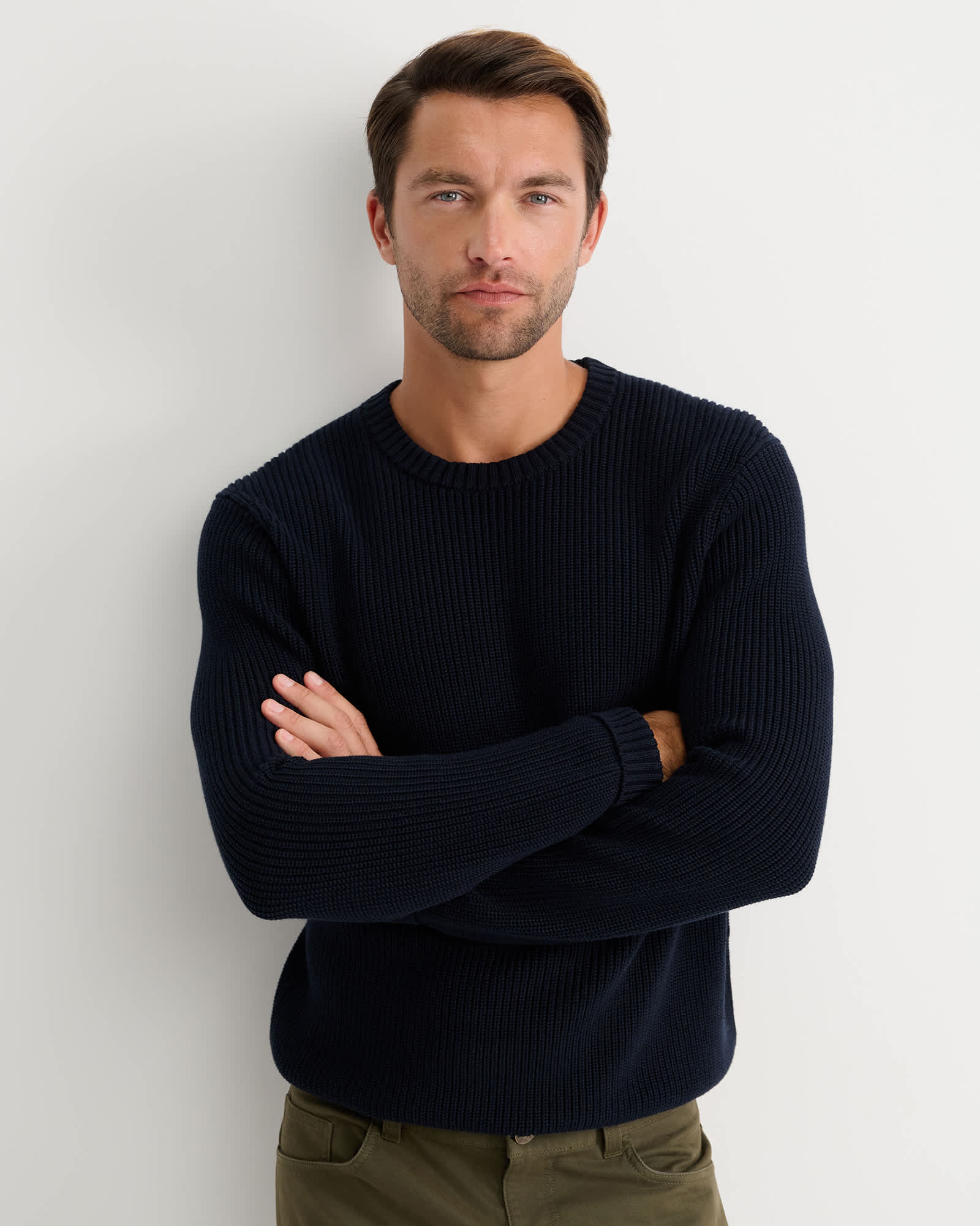 Finn Rib Crew Neck Knit