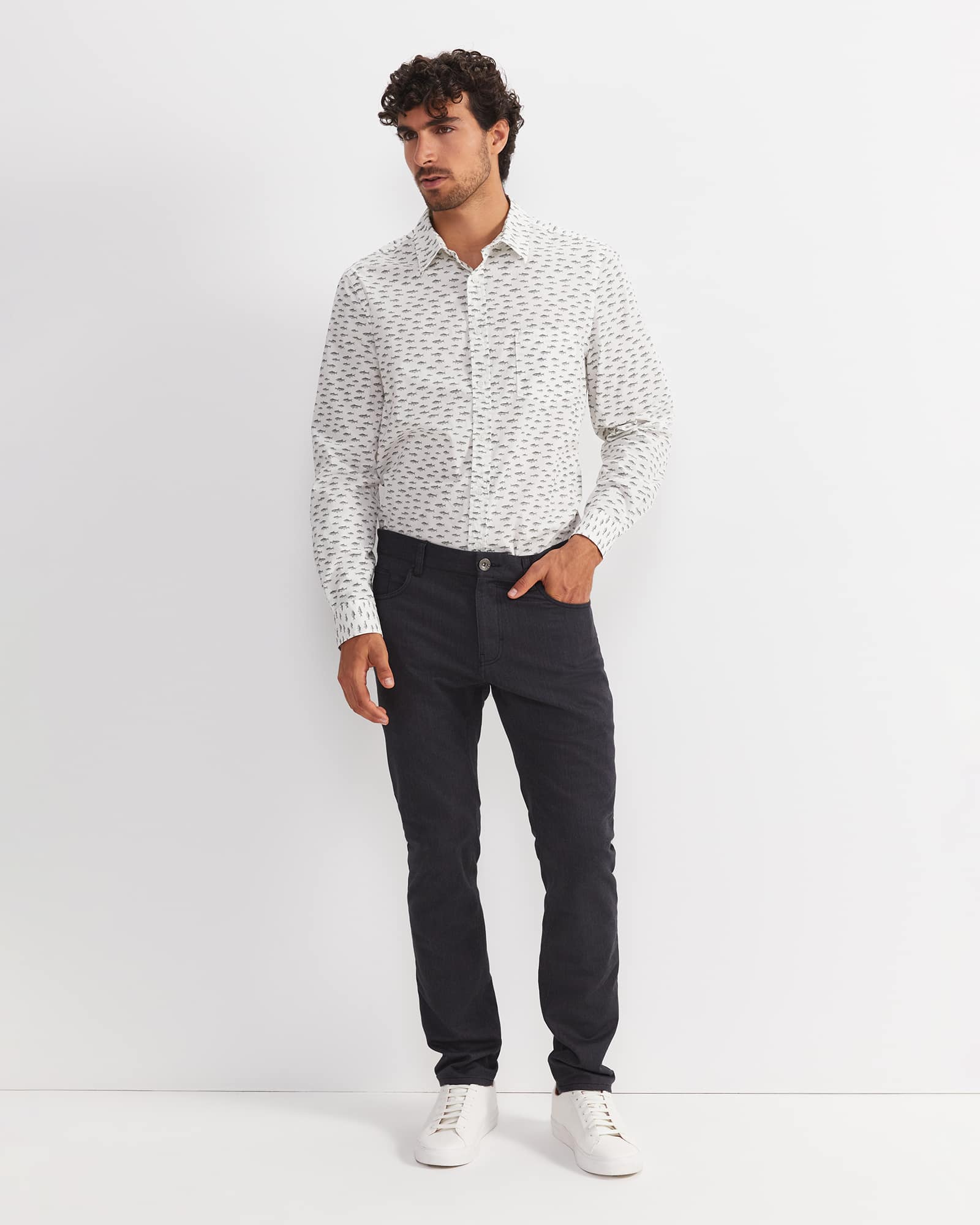 Arlo Brushed 5 Pocket Pant