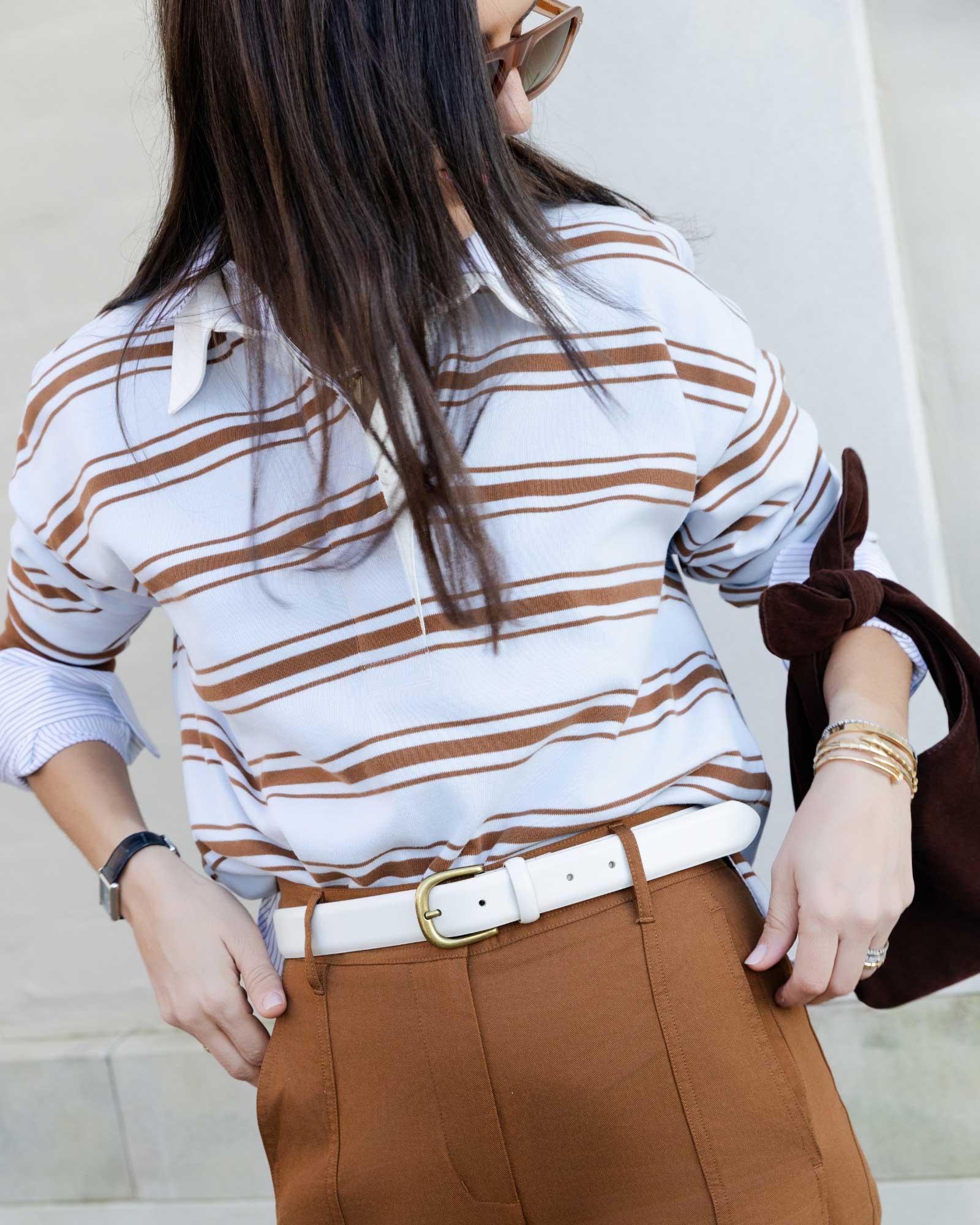 Lara Buckle Leather Belt