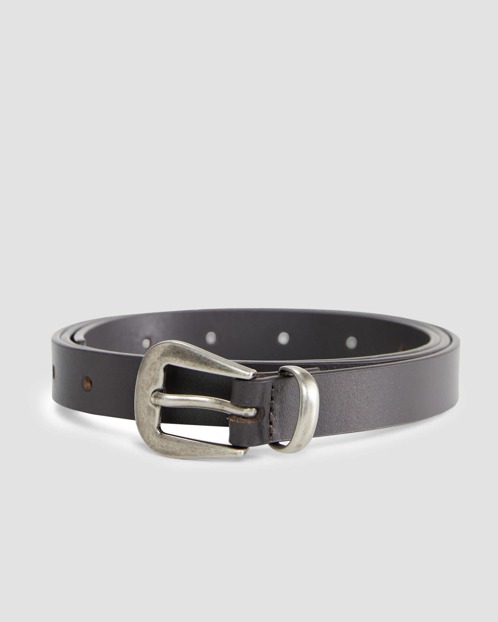 Lara Slim Leather Belt