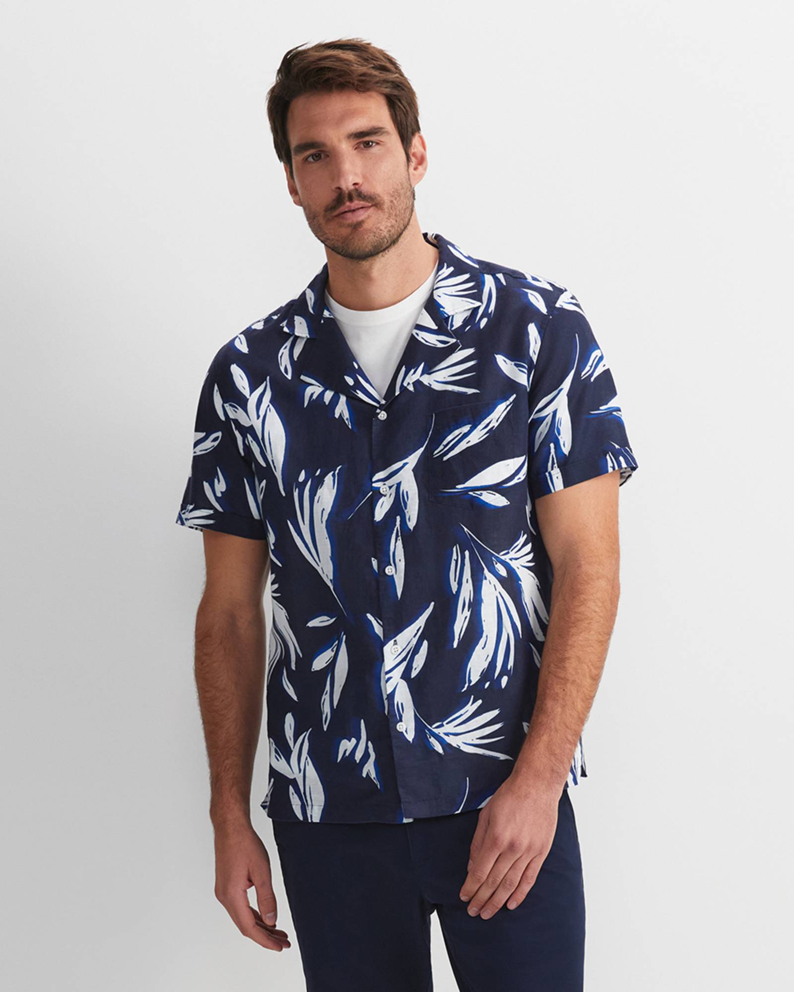 Liam Short Sleeve Print Shirt