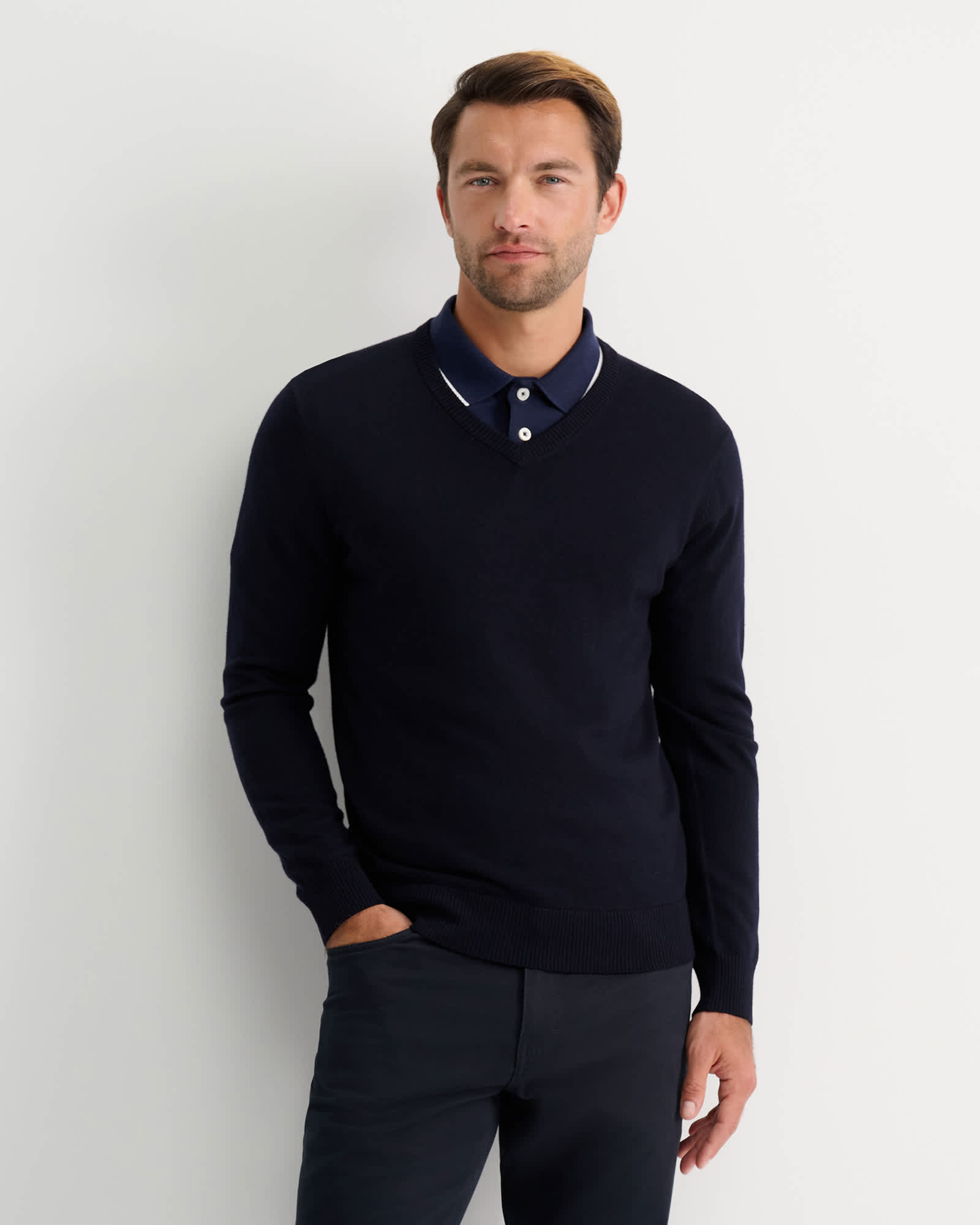Merino V-Neck Knit