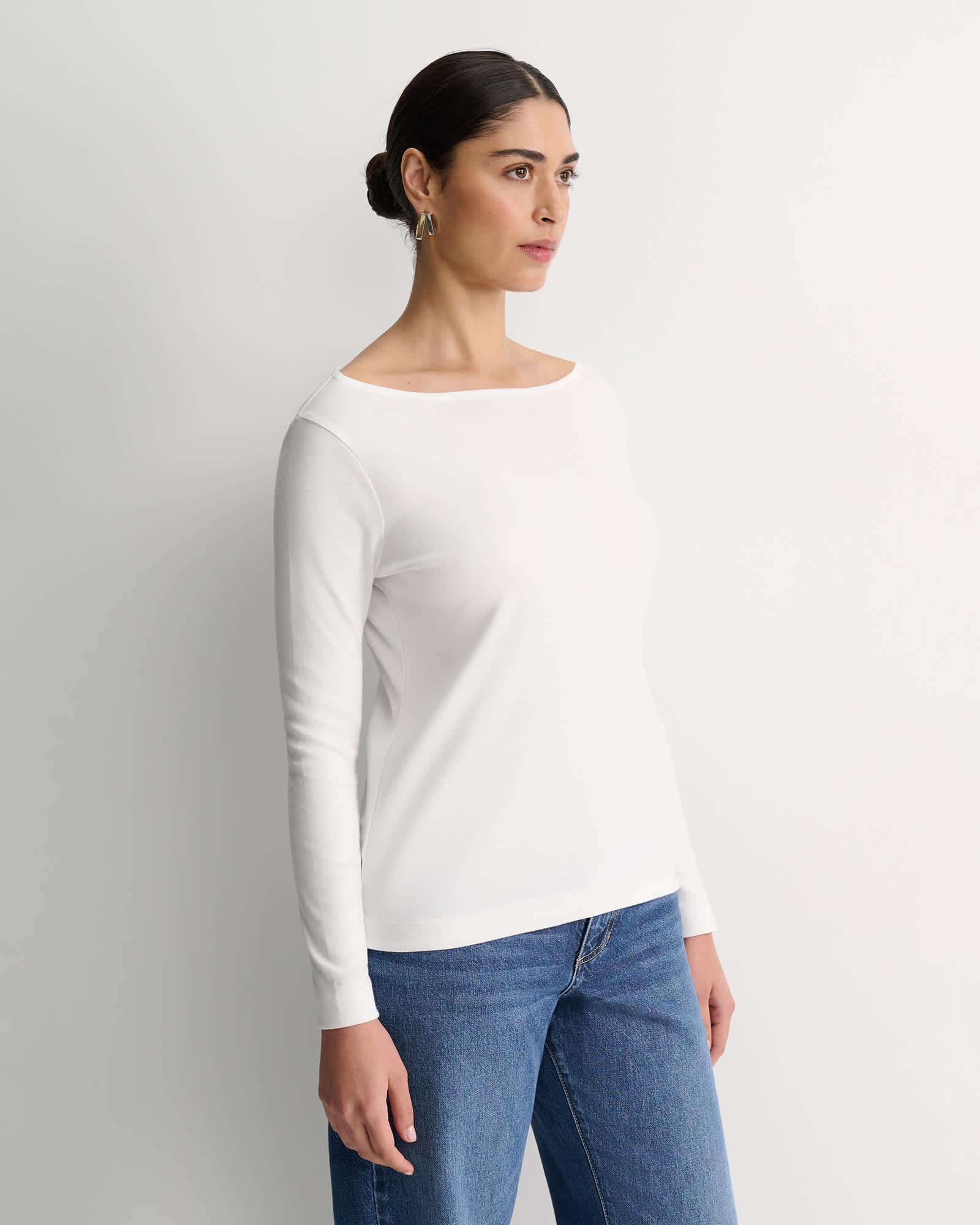 Heidi Long Sleeve Rib Tee