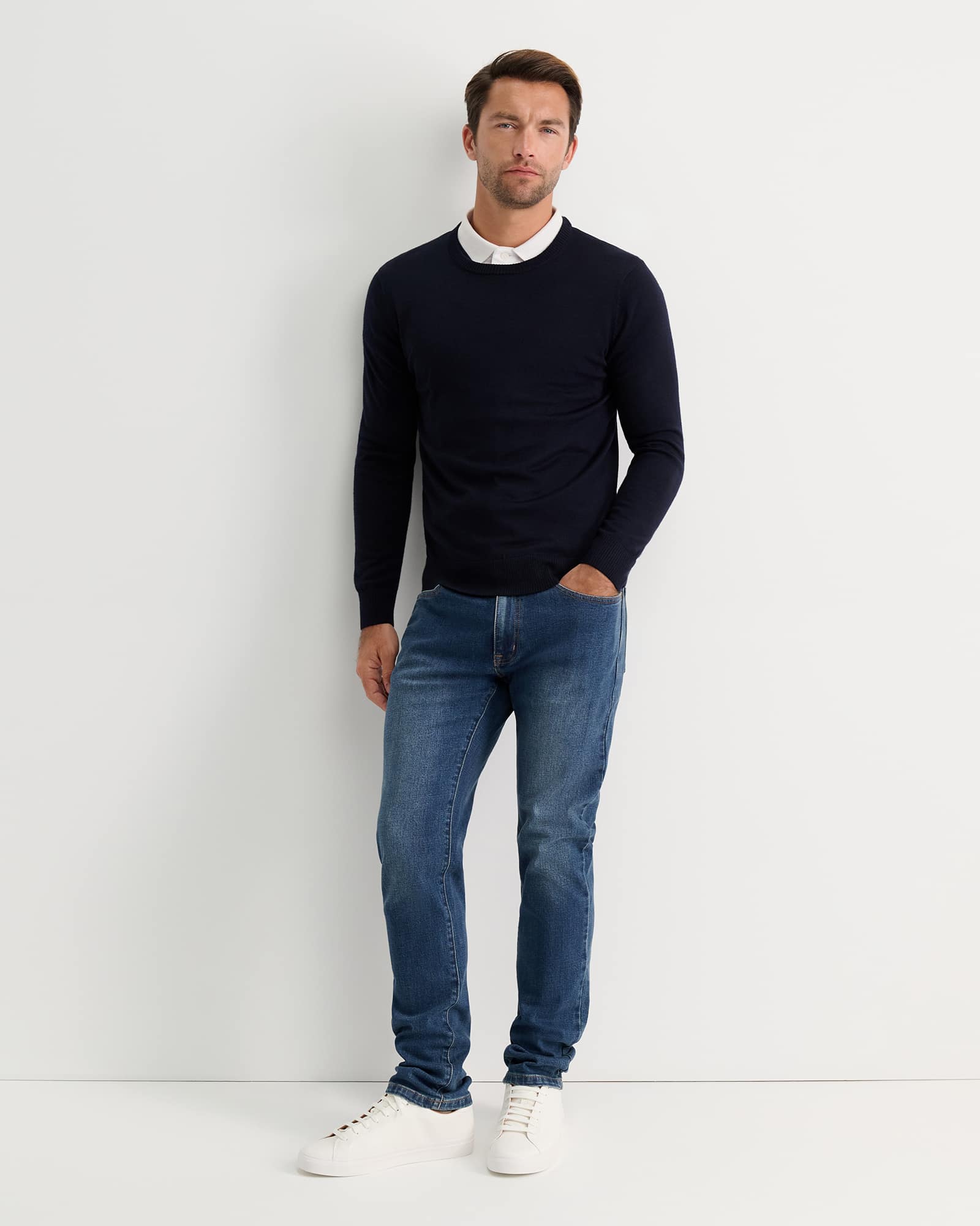 Merino Crew Neck Knit