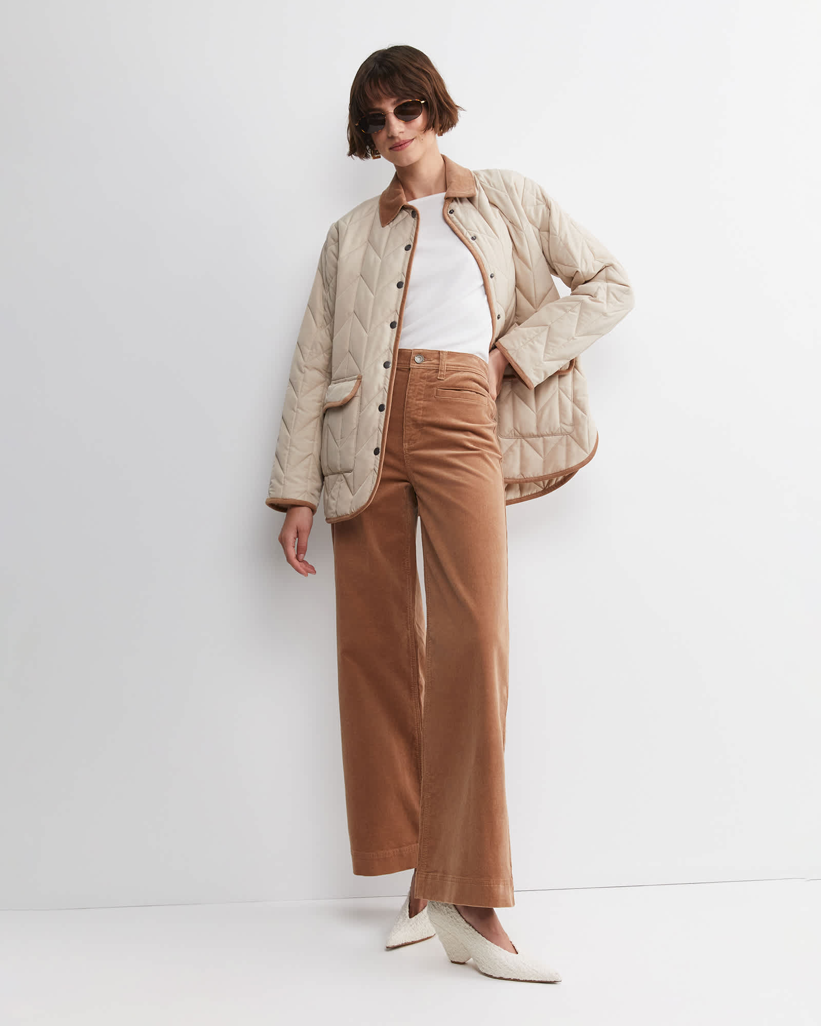 Cleo Cord Wide Leg Jean