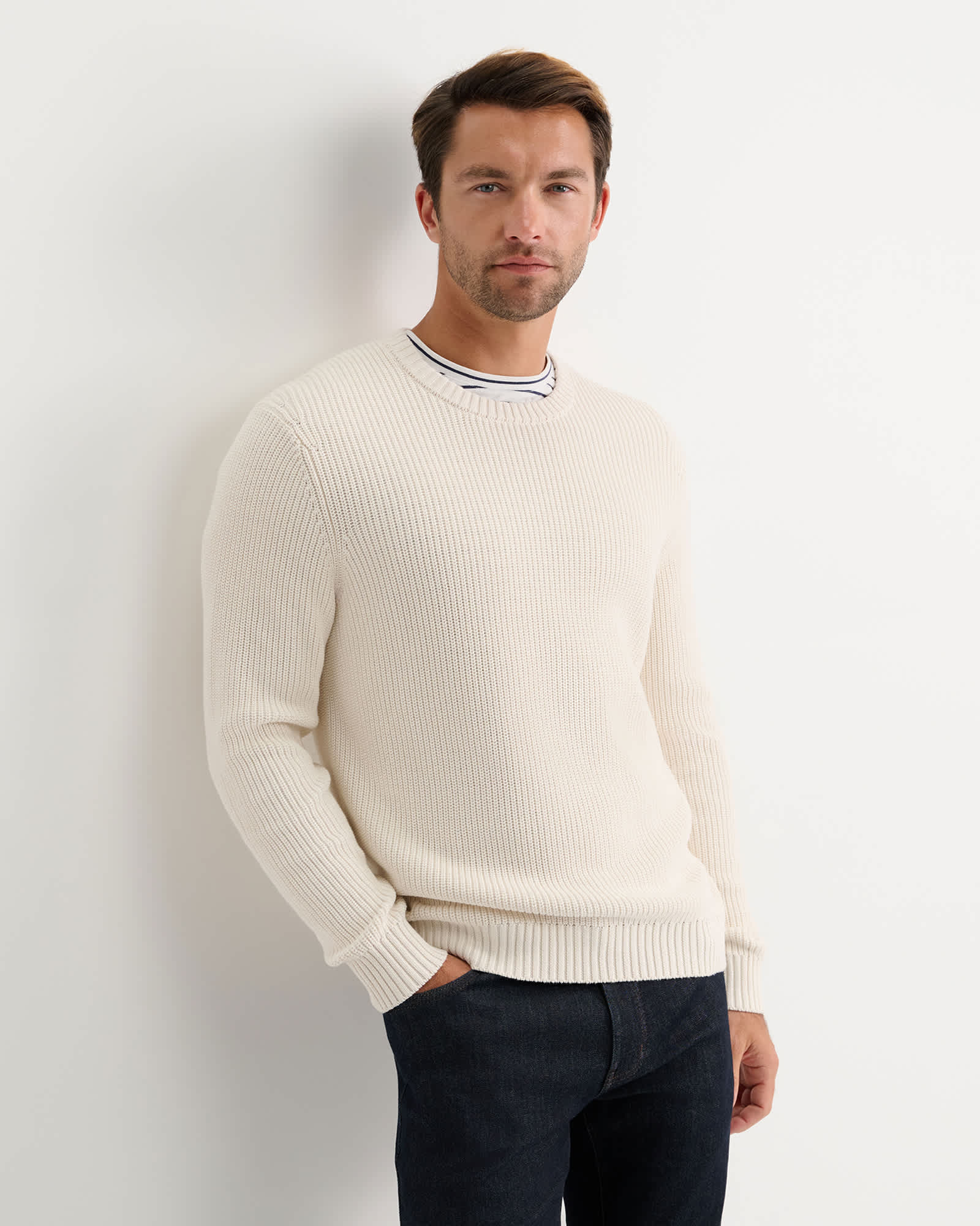 Finn Rib Crew Neck Knit