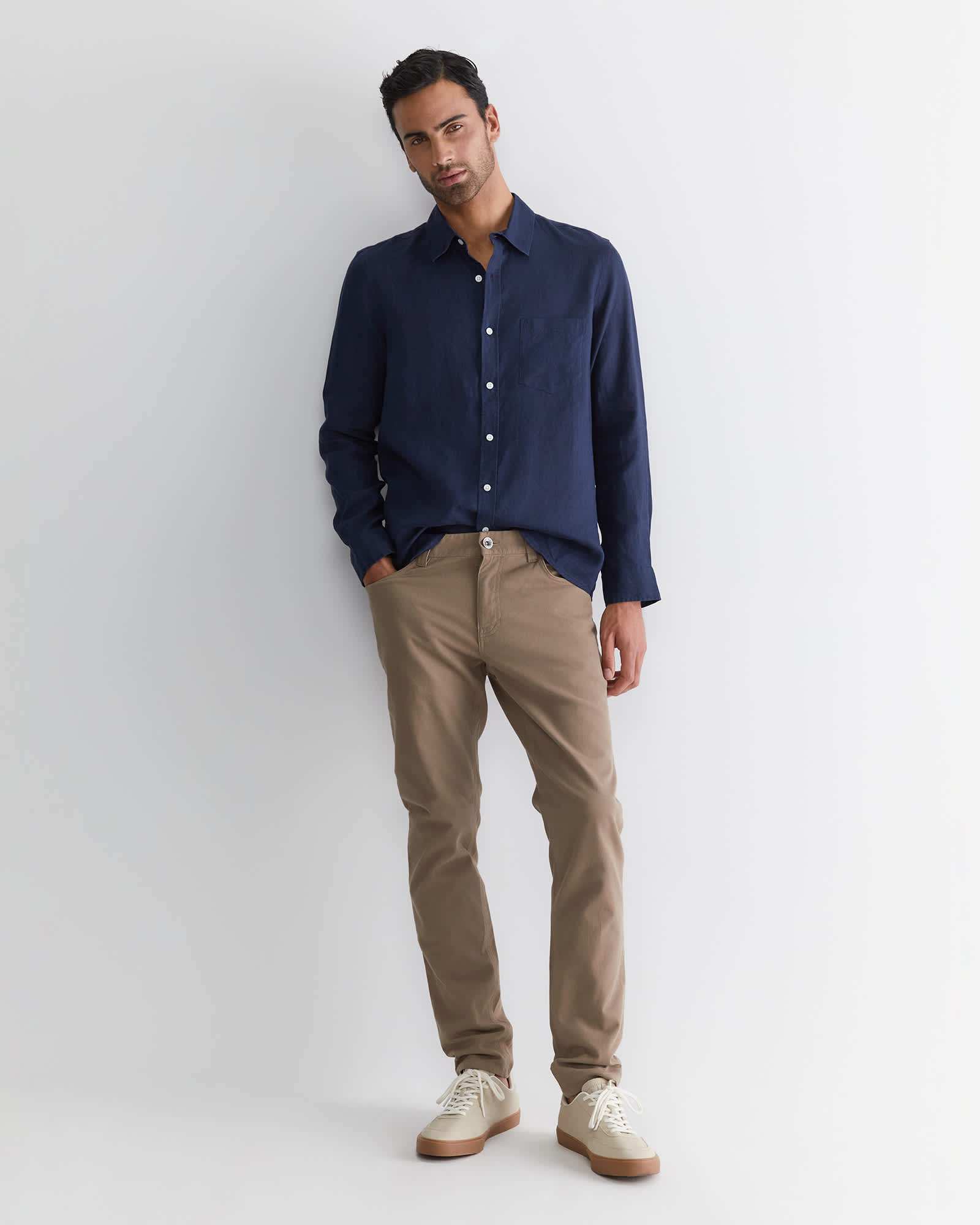 Long Sleeve Linen Shirt