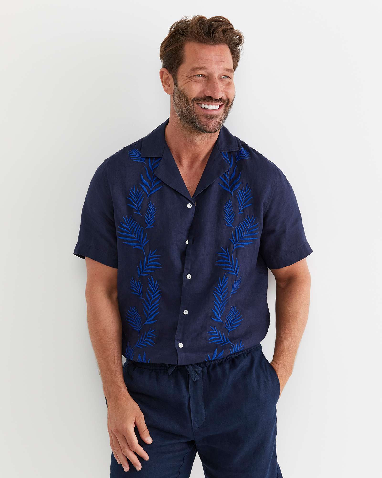 Toohey Short Sleeve Linen Shirt