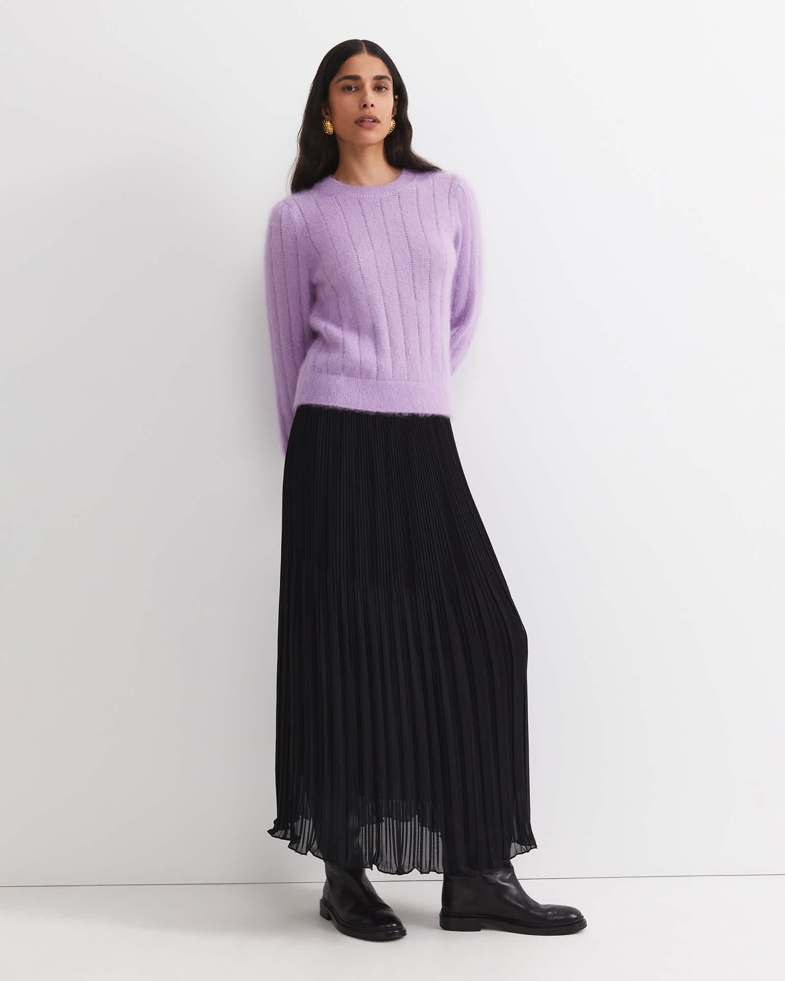 Tatiana Mohair Sparkle Sweater