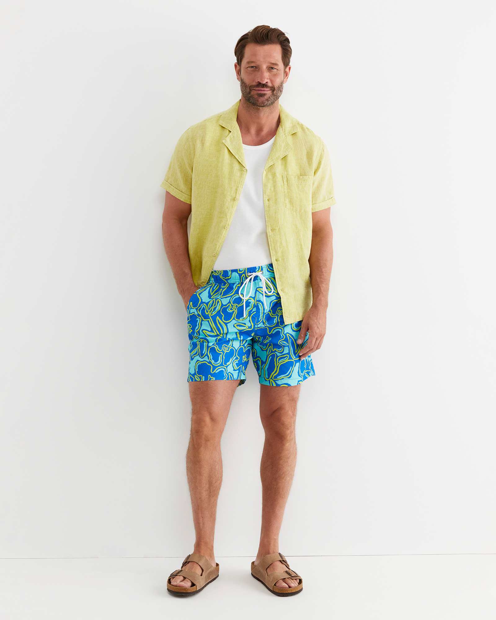 Short Sleeve Stanton Linen Shirt