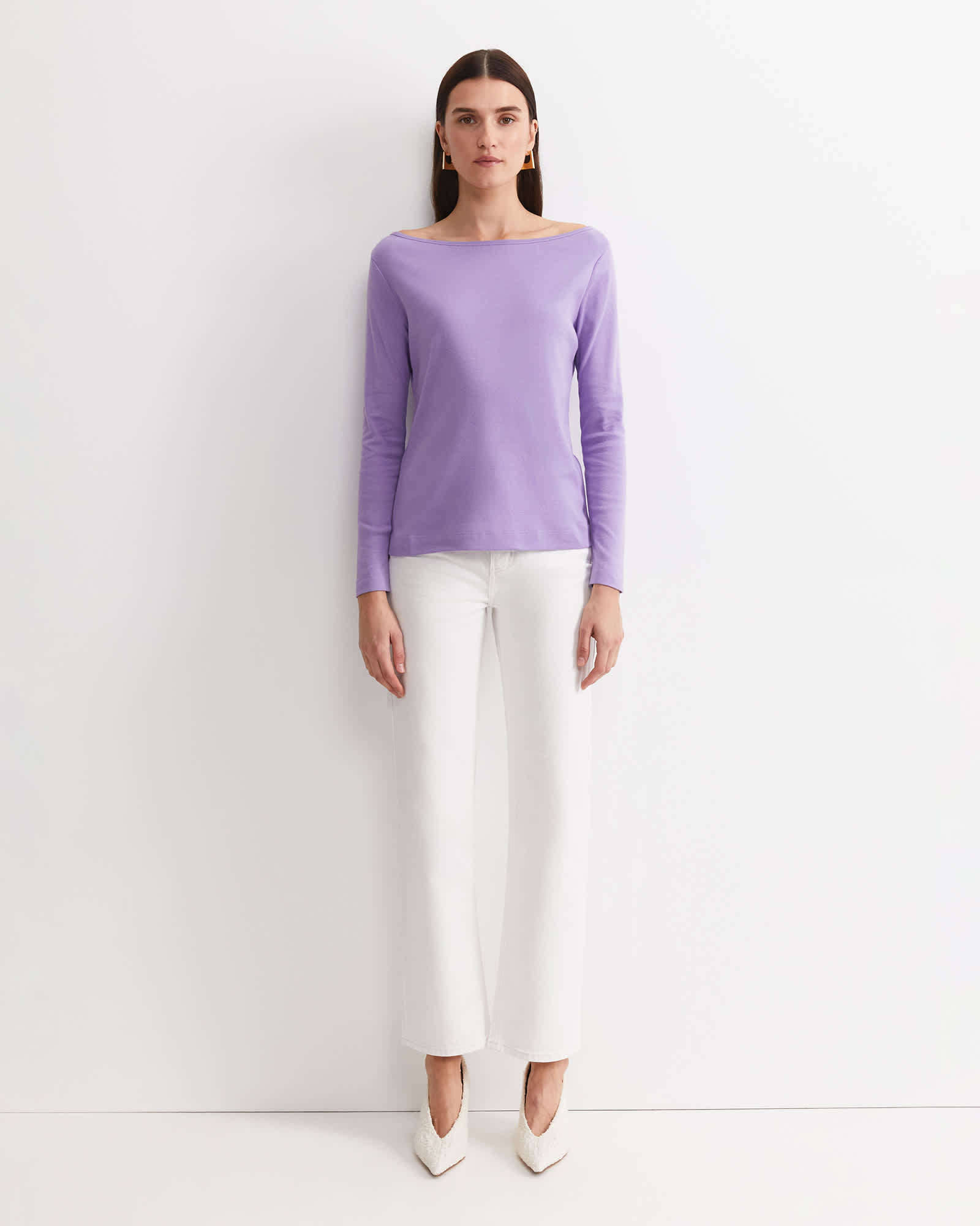 Heidi Long Sleeve Rib Tee