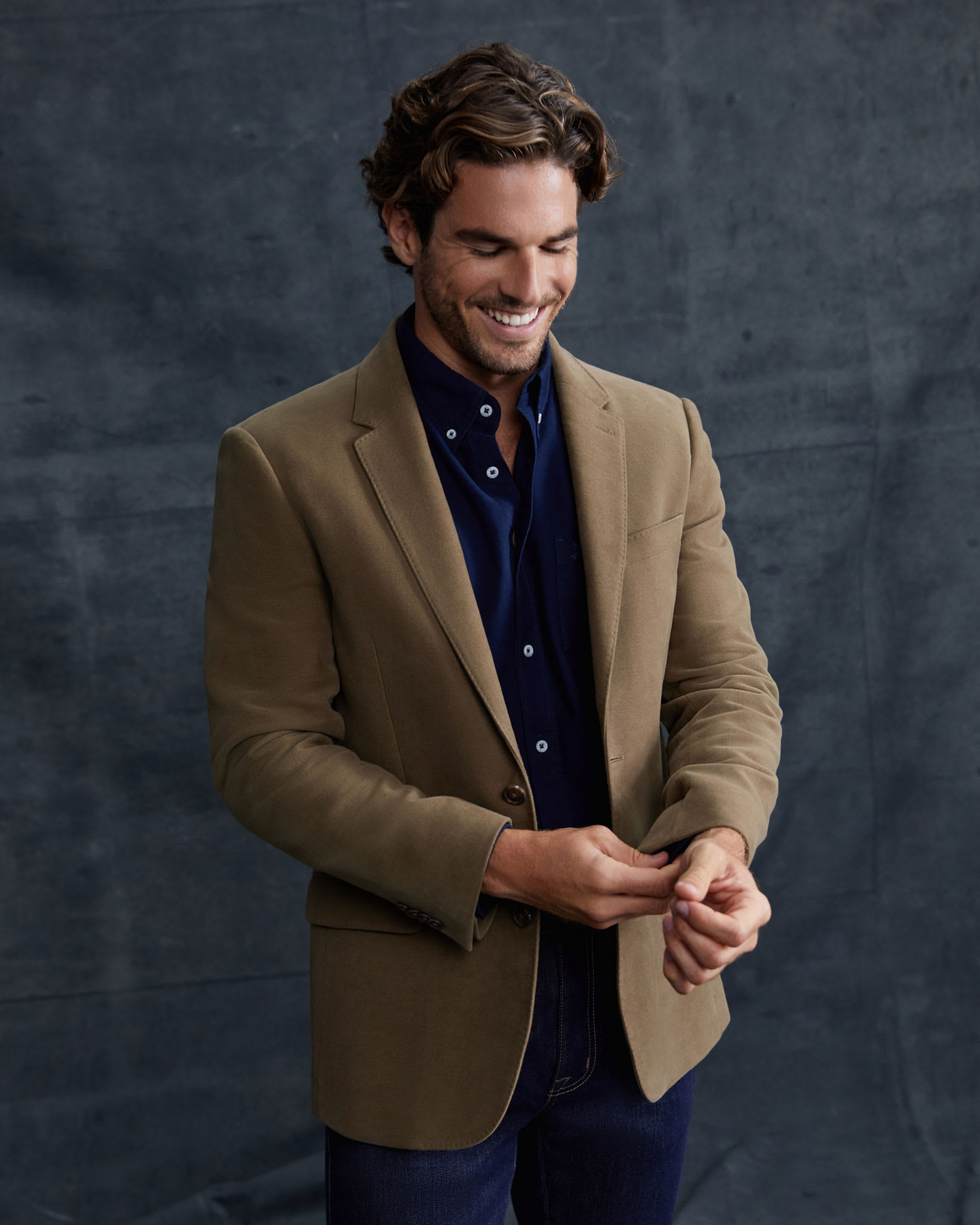 Italian Moleskin Blazer