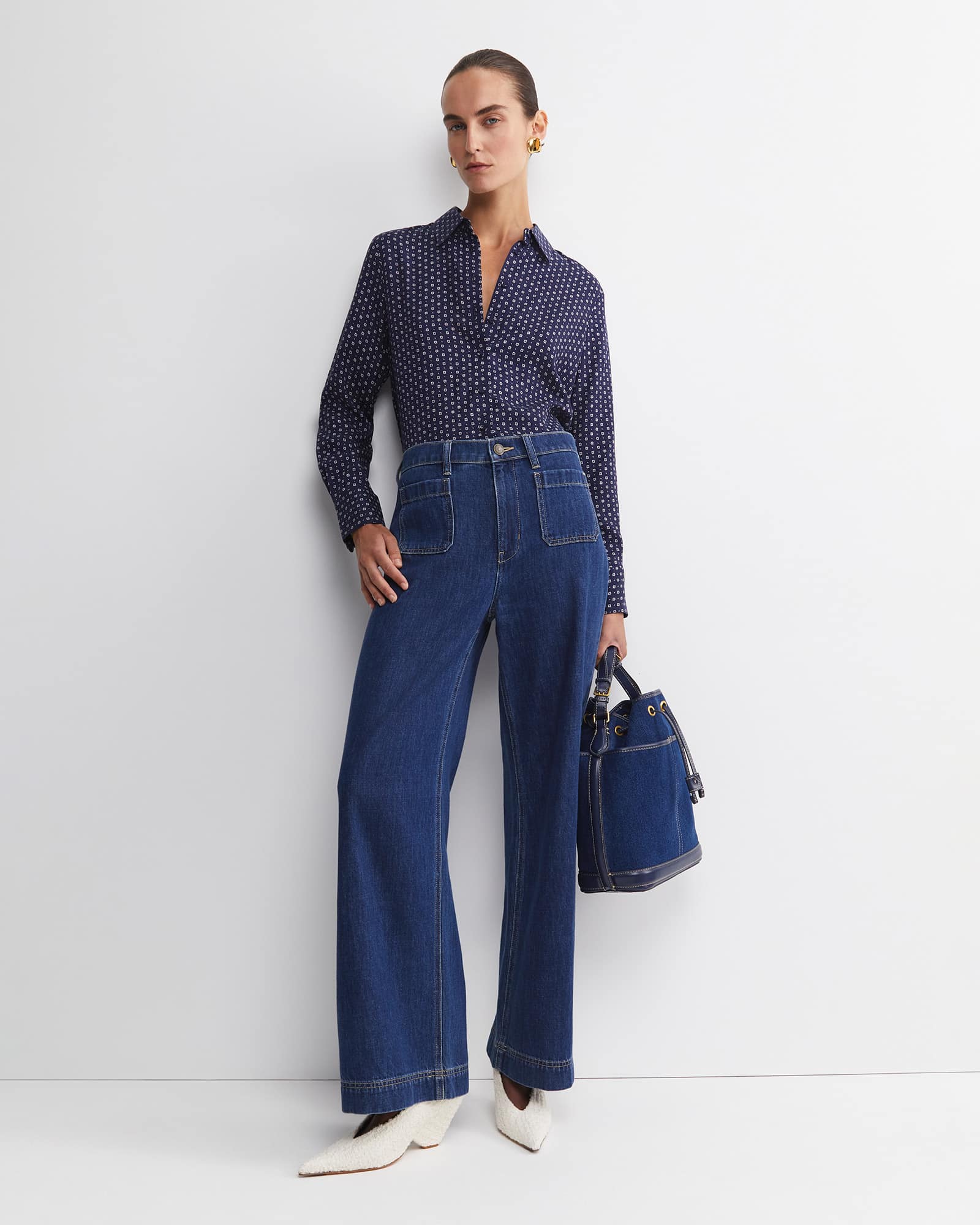 Geo Long Sleeve Shirt