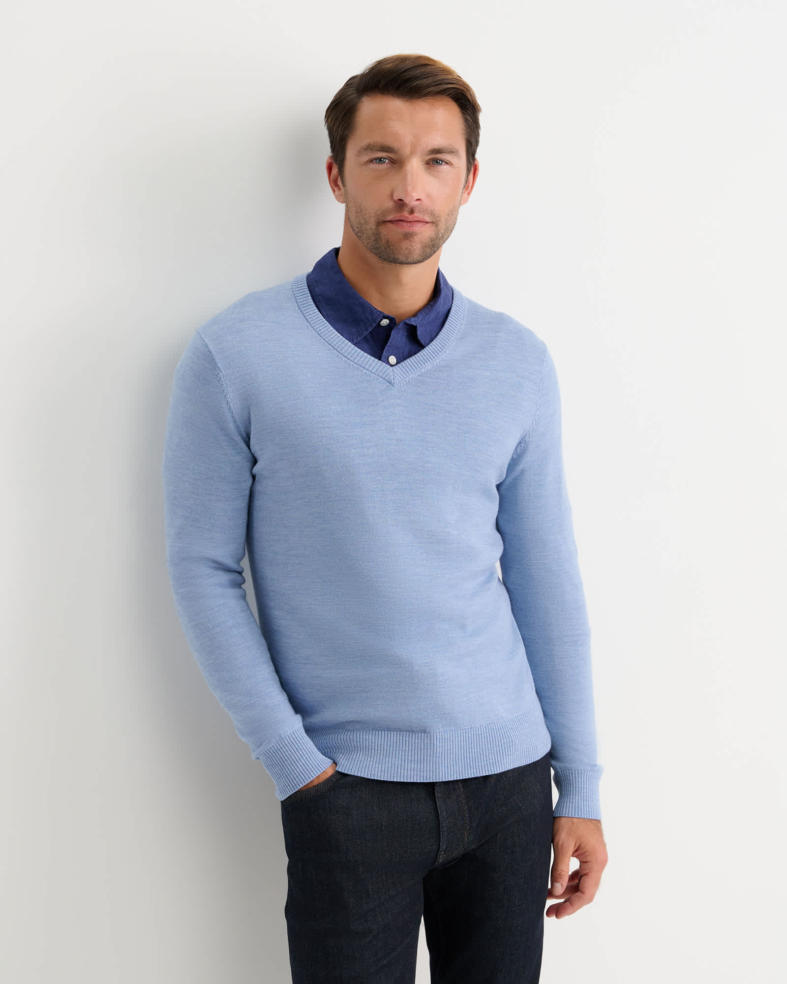 Merino V-Neck Knit