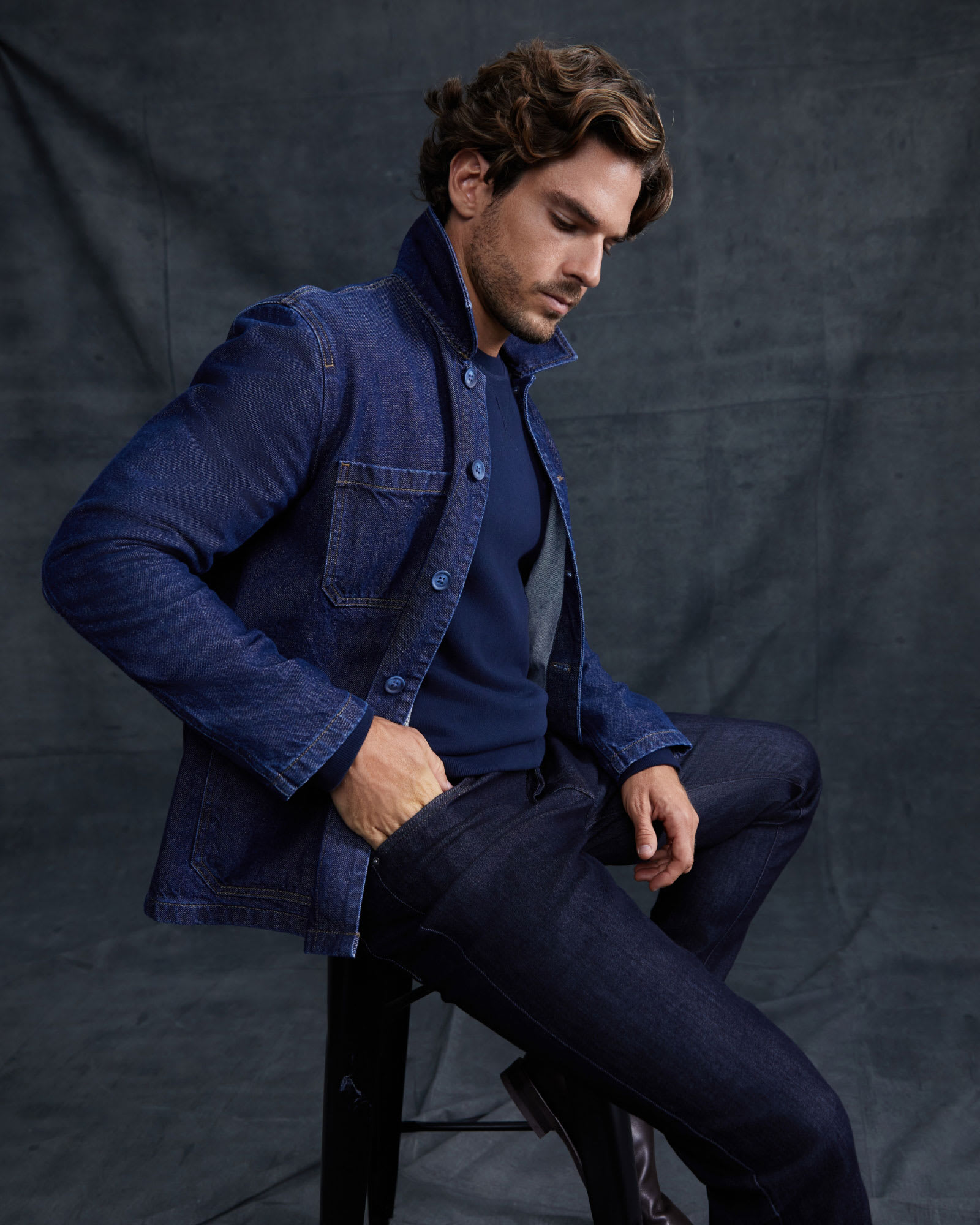 Conroy Denim Chore Jacket