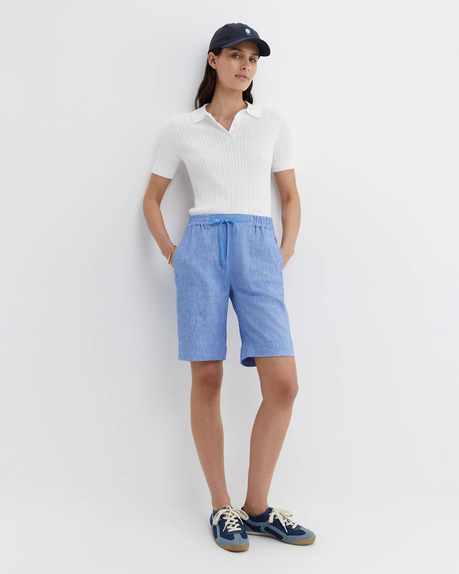 Rosa Linen Short