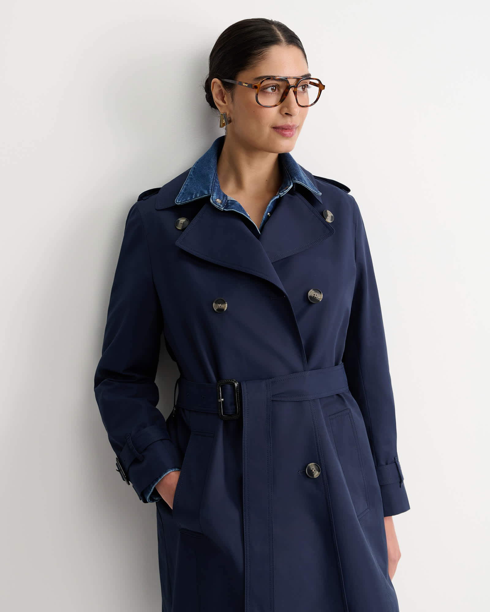 Audrey Short Trench