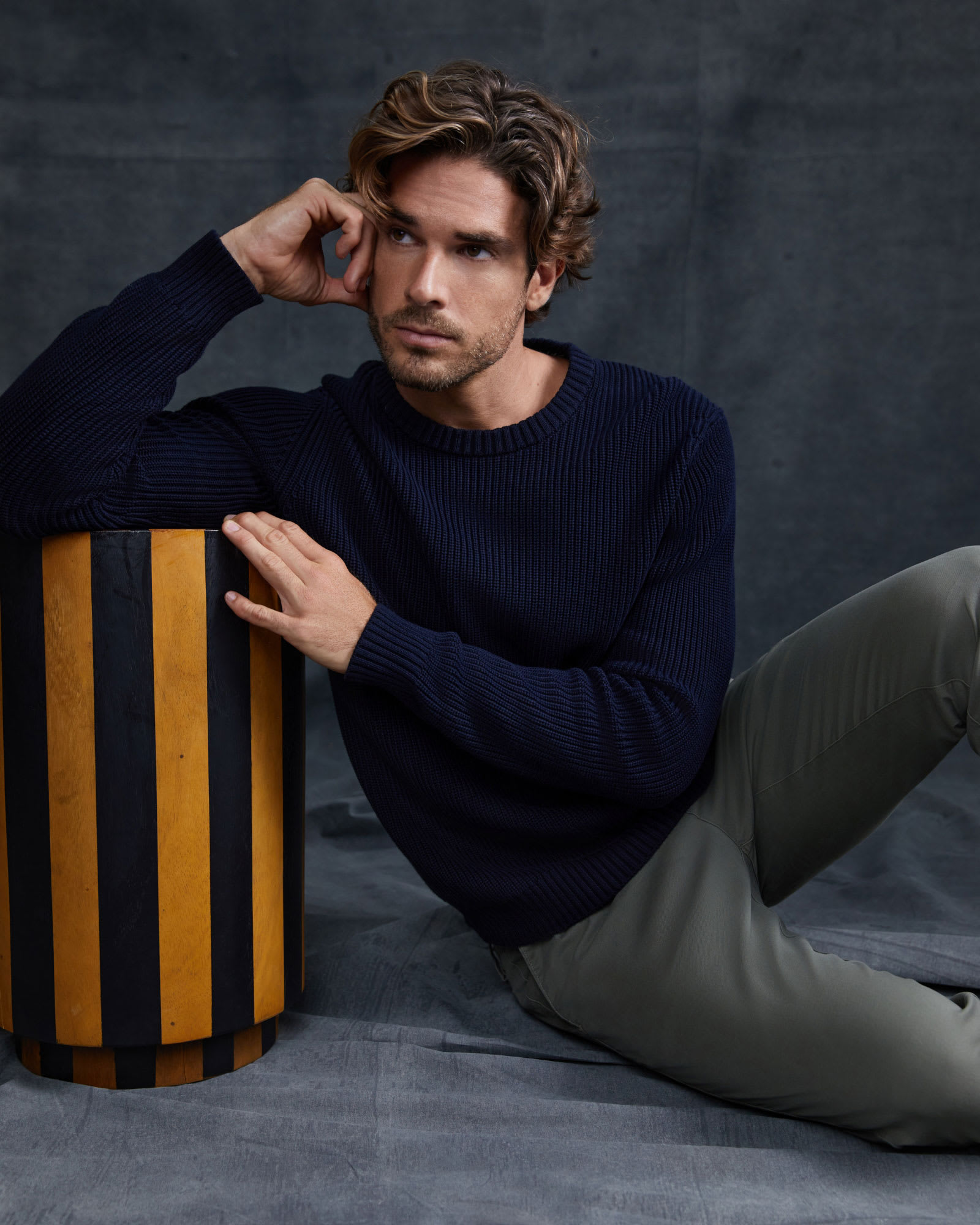 Finn Rib Crew Neck Knit