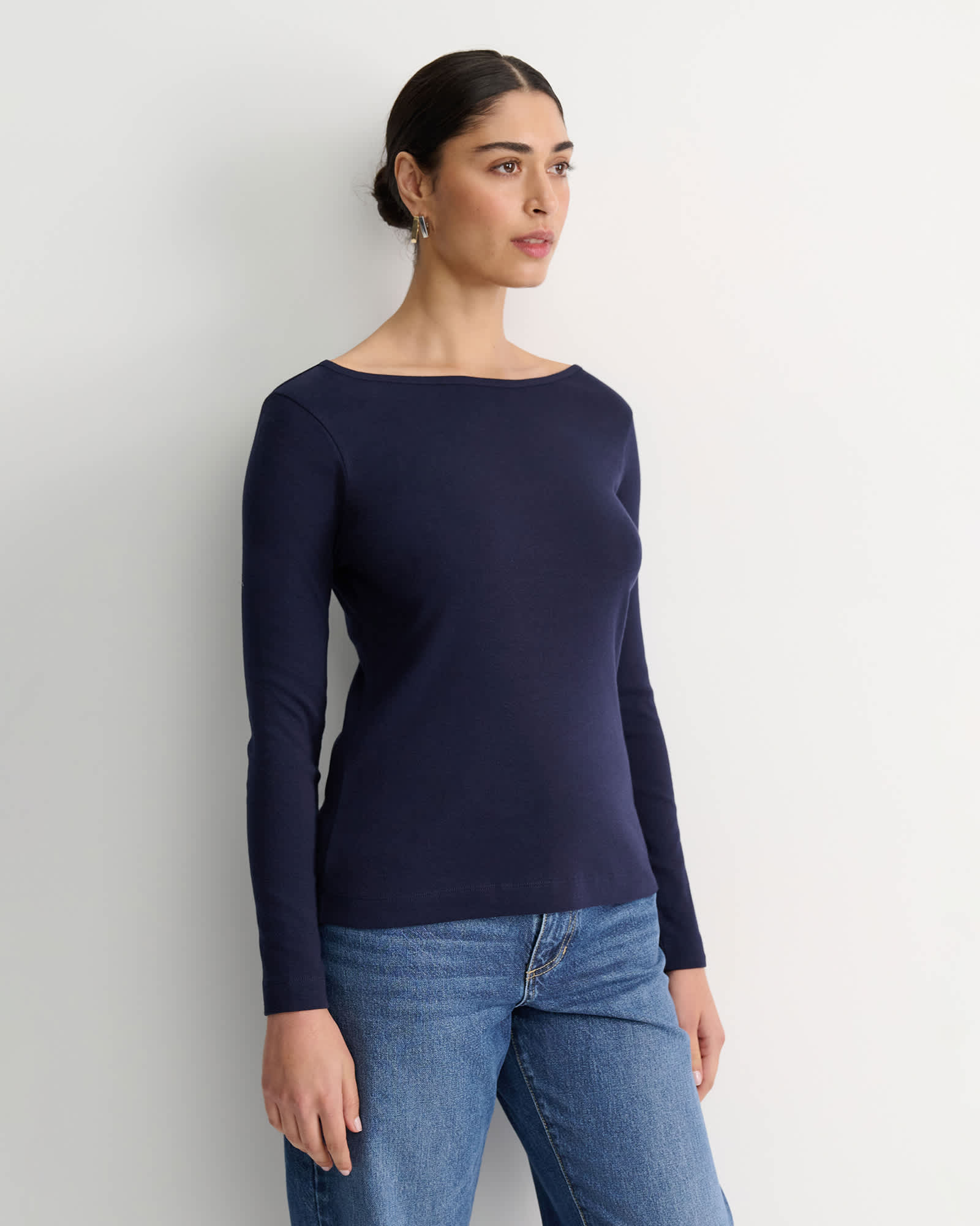 Heidi Long Sleeve Rib Tee