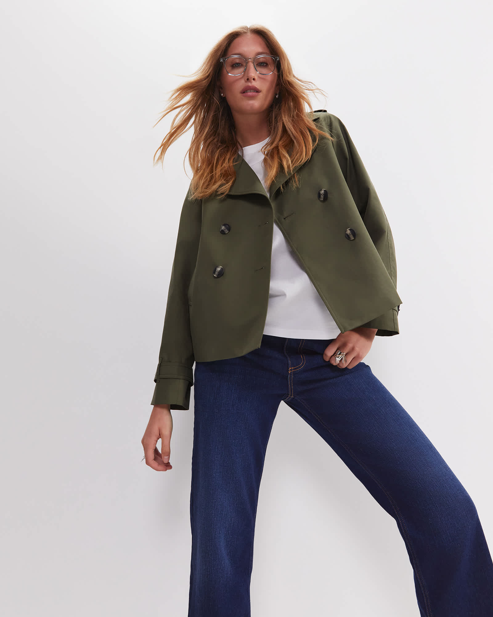 Audrey Crop Trench
