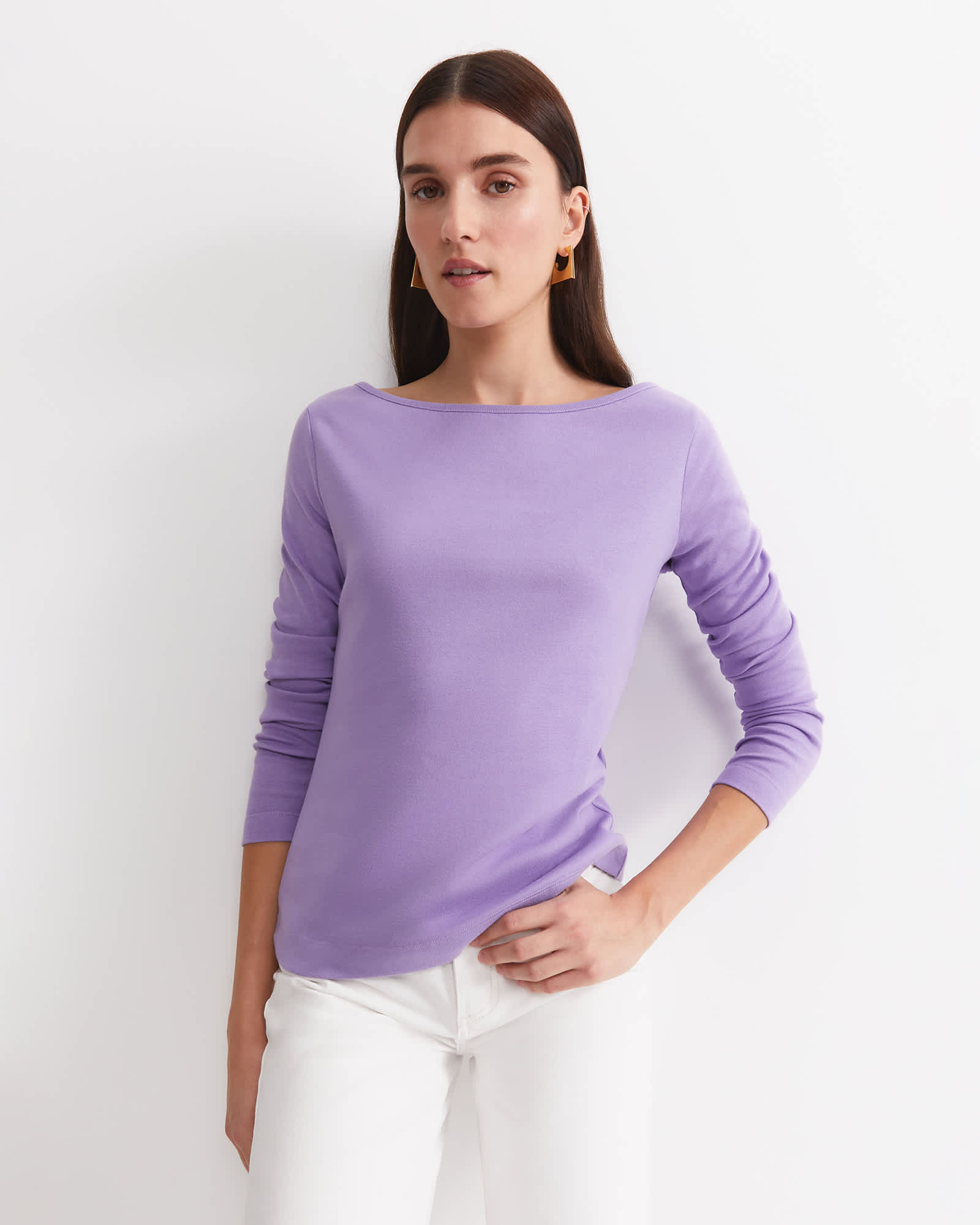 Heidi Long Sleeve Rib Tee