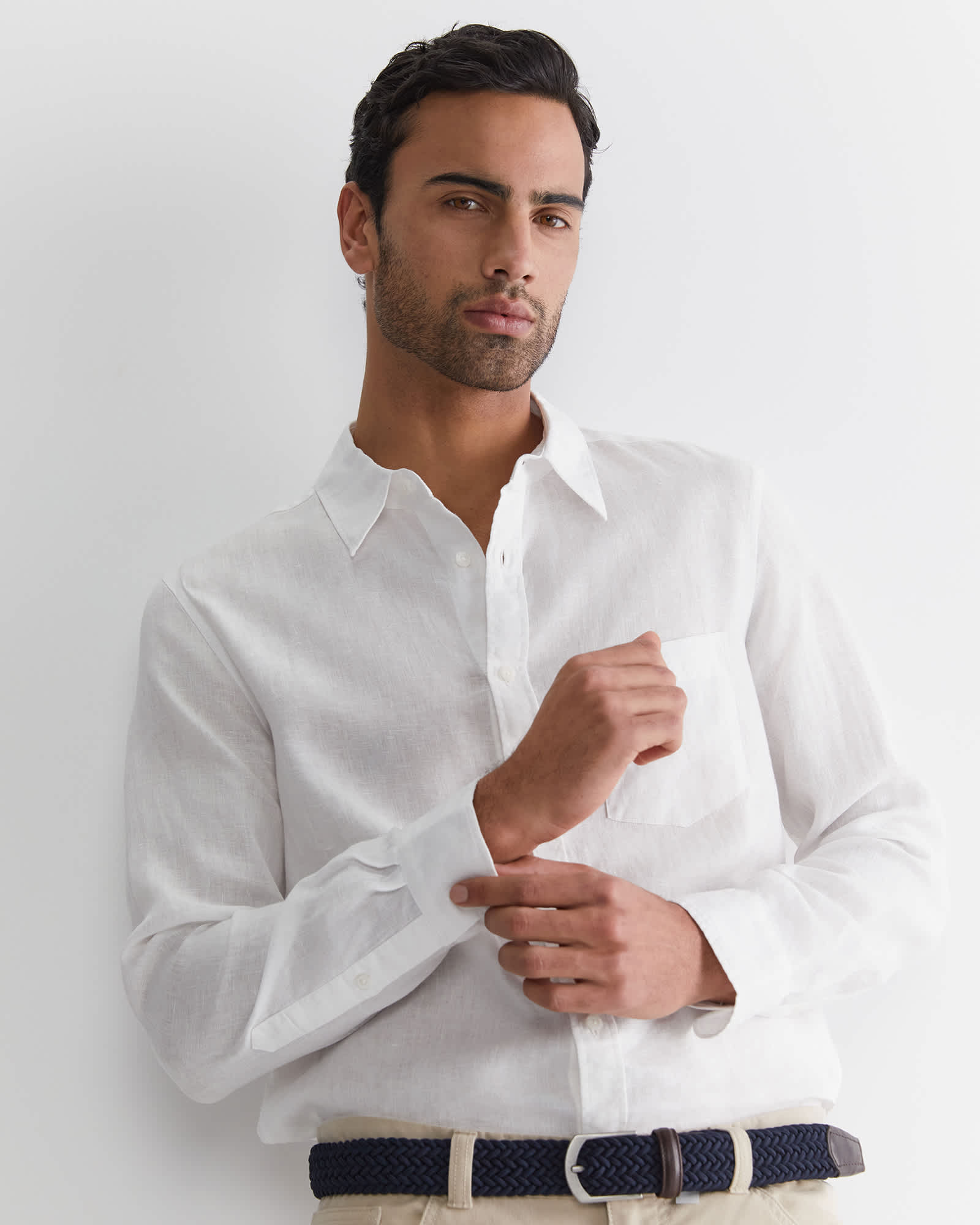 Long Sleeve Linen Shirt