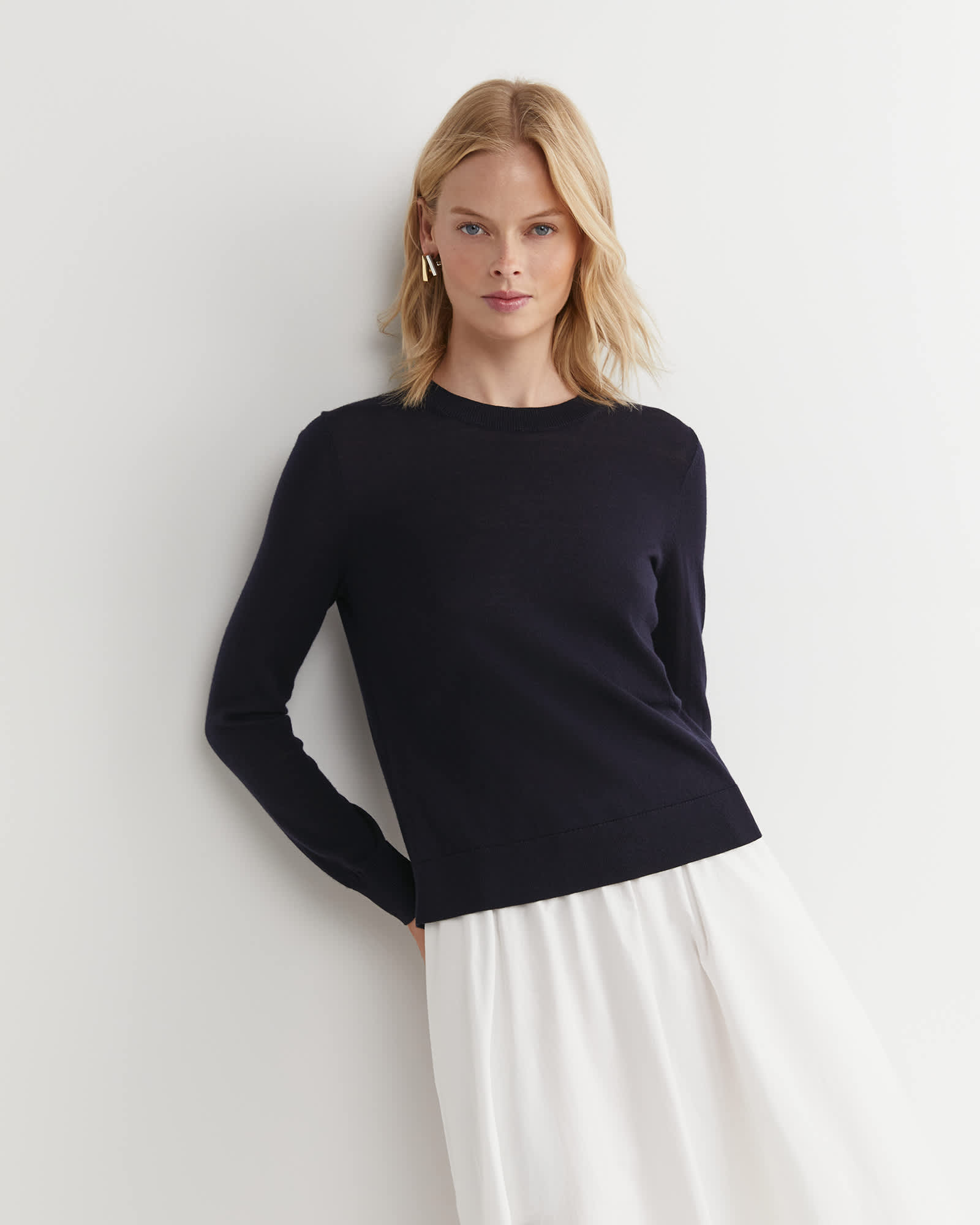 Francis Merino Crew Neck Knit