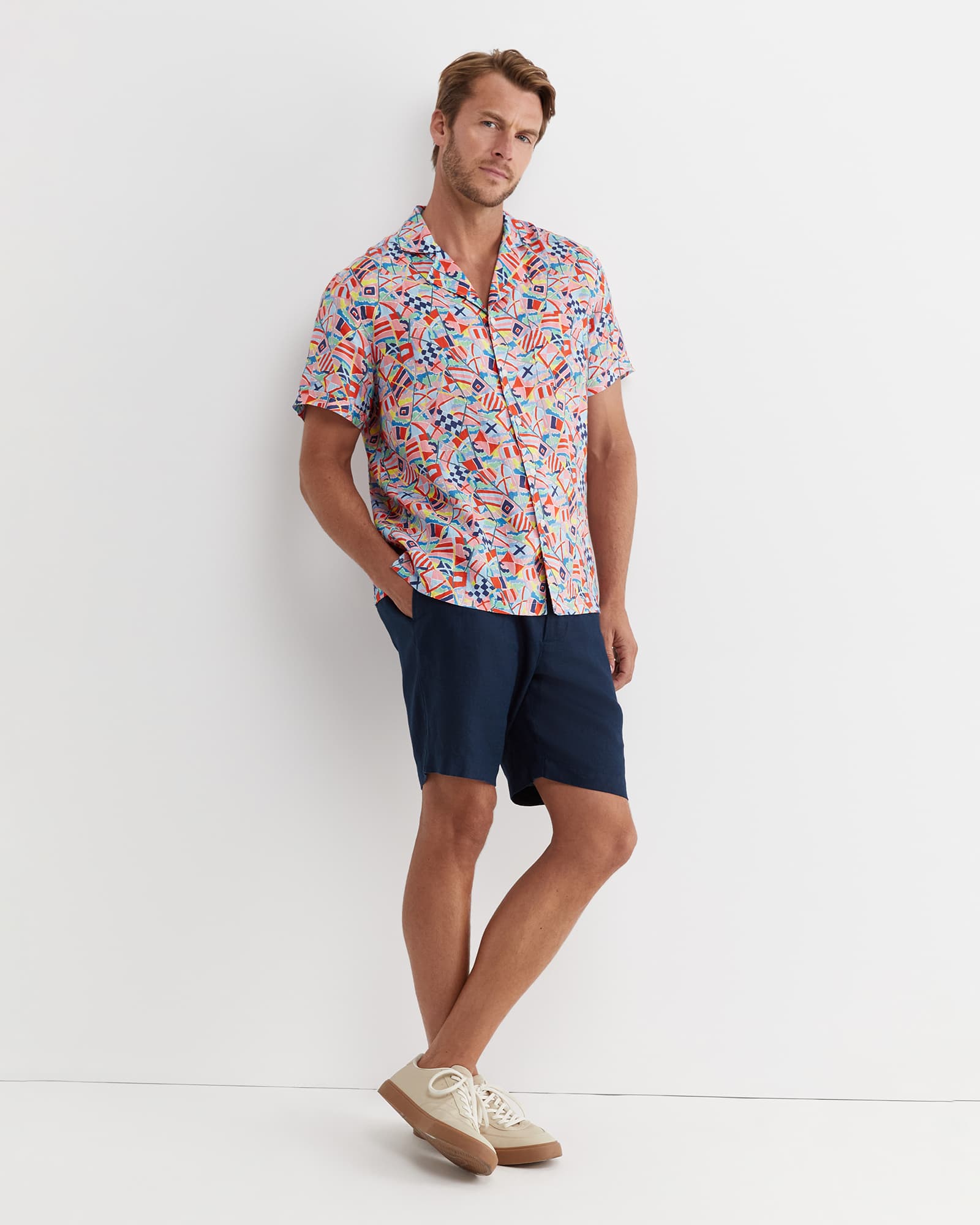 Mac Short Sleeve Liberty Cuban Shirt