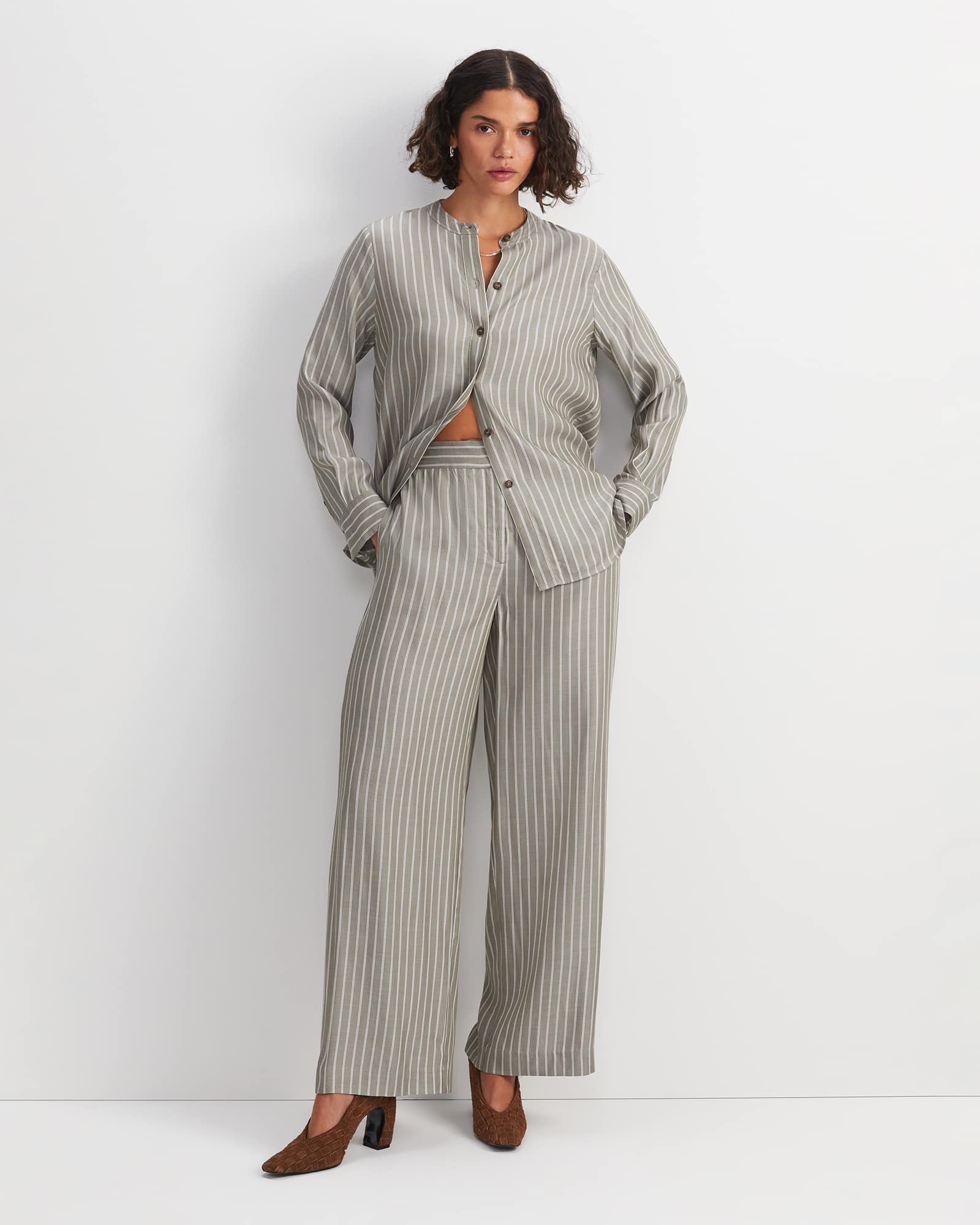 Solene Yarn-Dyed Shirt