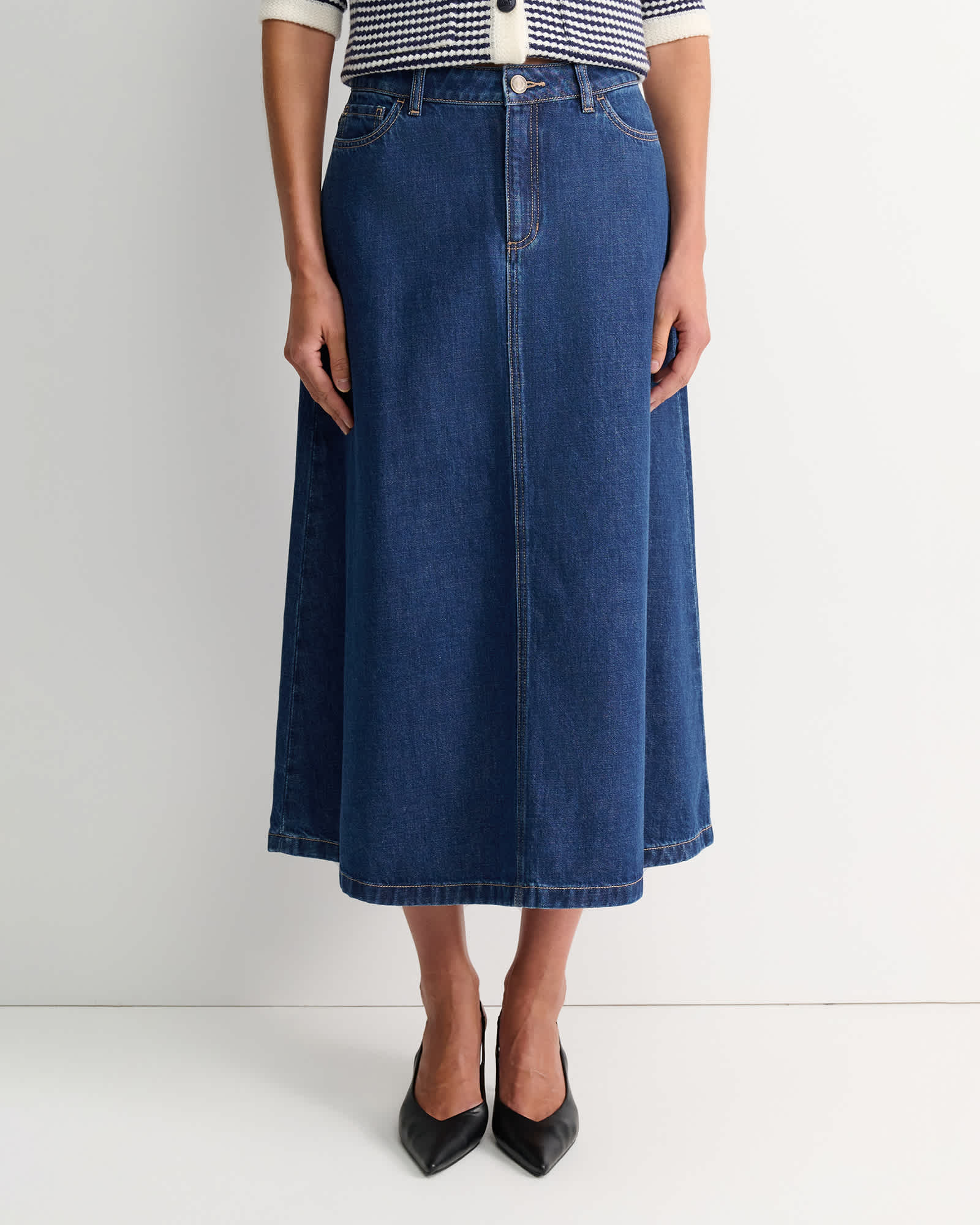 Nikki Denim Skirt