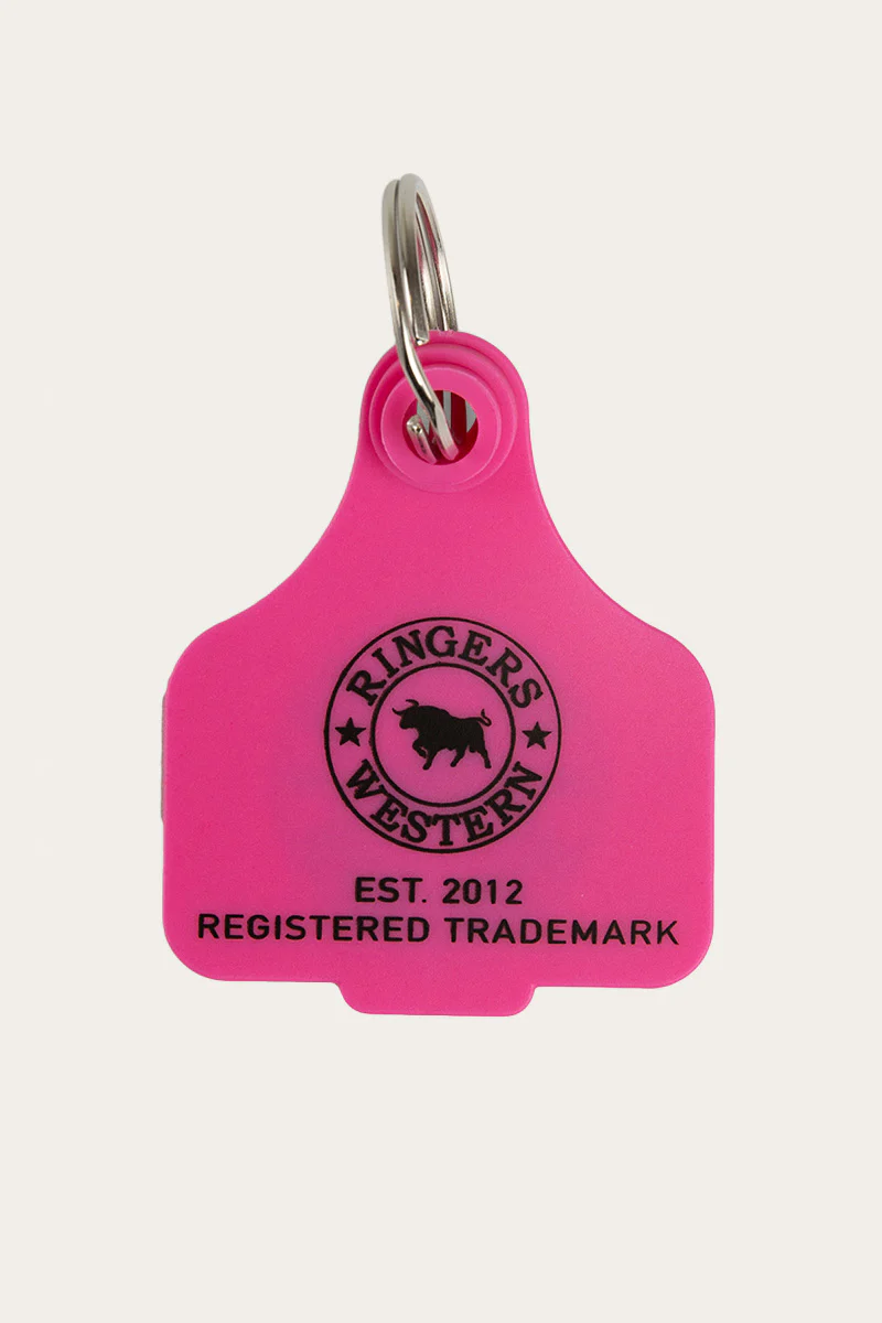 Cattle Tags - Neon Pink