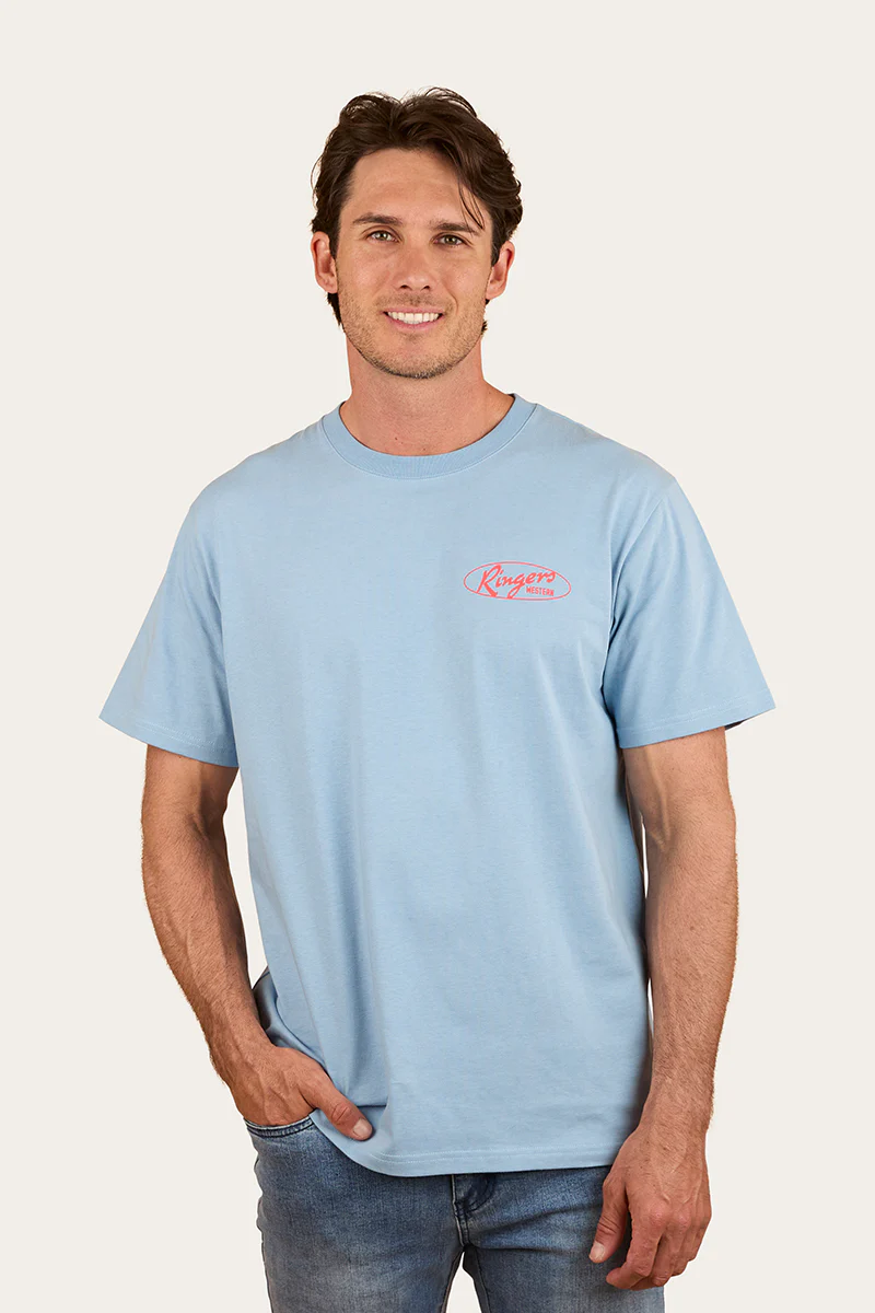 Mud Sweat Beers Mens Loose Fit T Shirt - Dusk